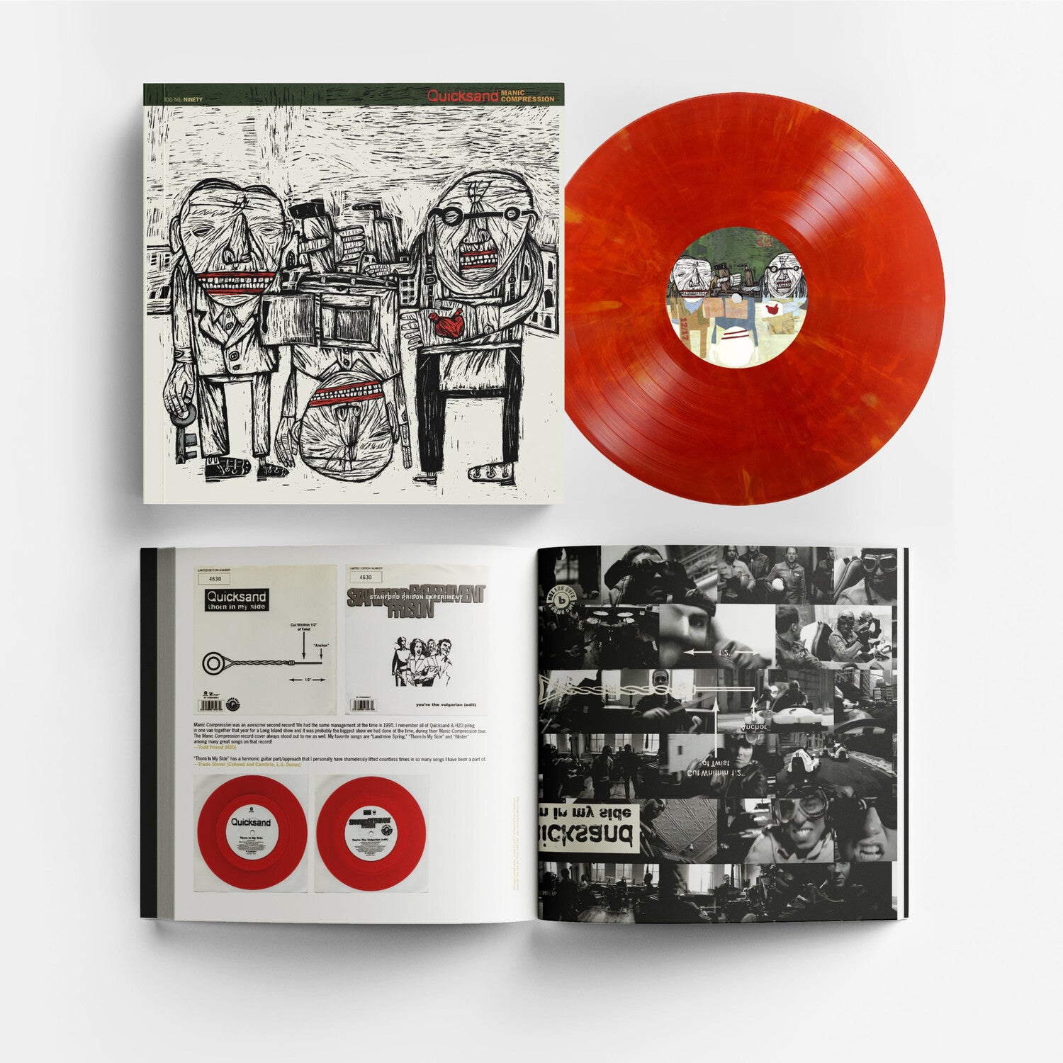 Quicksand - Manic Compression (Red Vinyl)