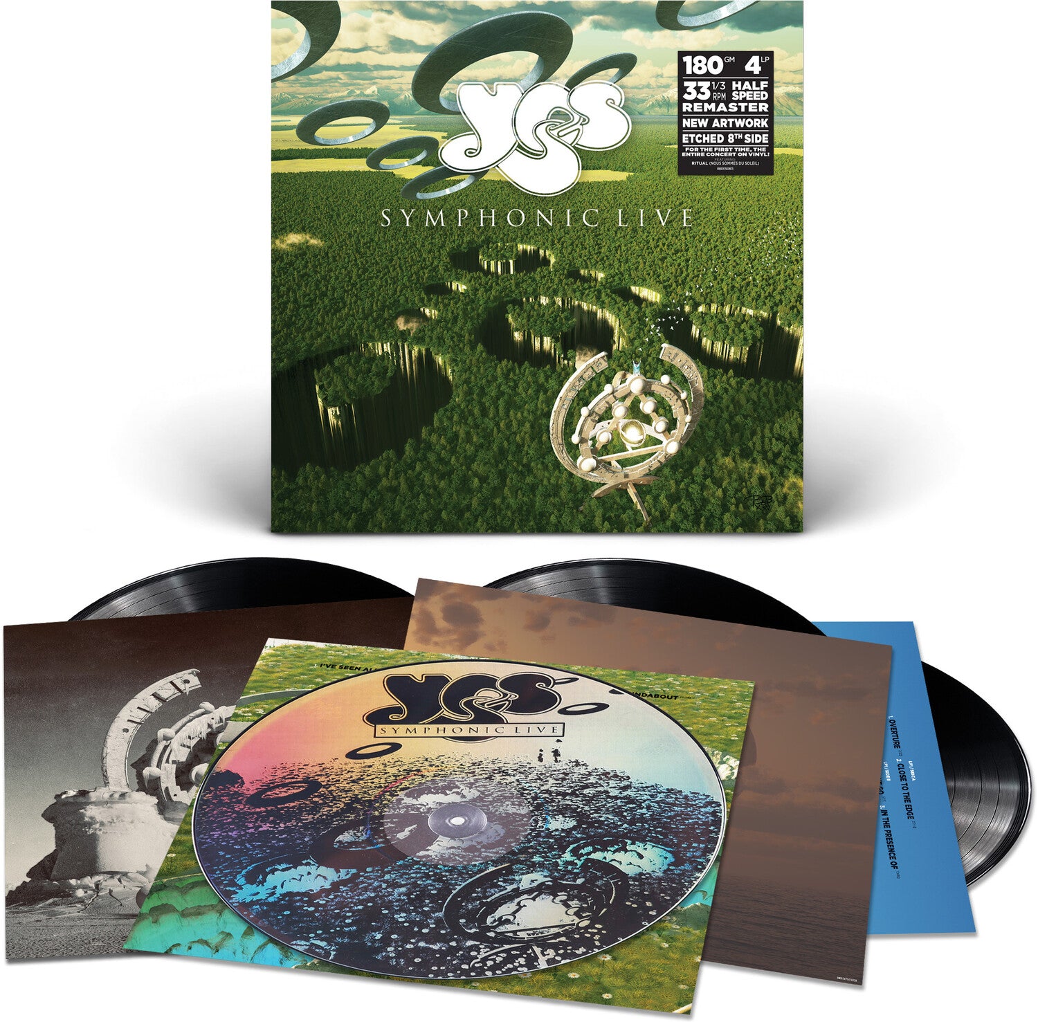 Yes - Symphonic Live 4xLP (Limited Edition)