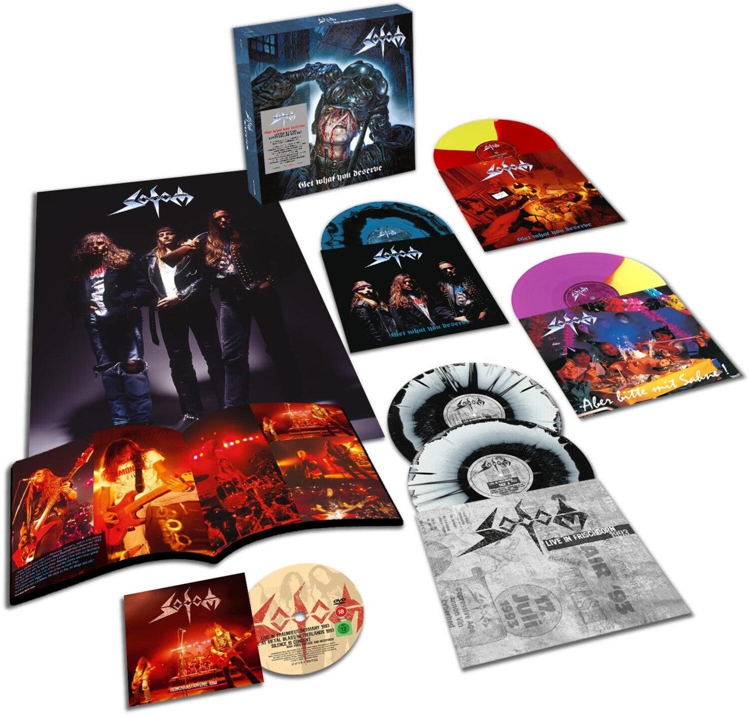 Sodom - Get What You Deserve 6xLP (Limited Edition)