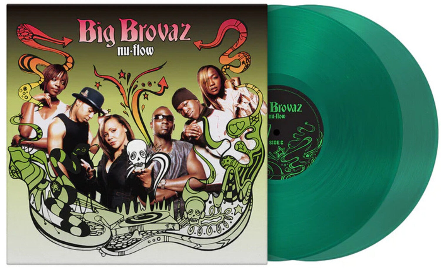 Big Brovaz - Nu Flow - Limited 180-Gram Translucent Green Colored Vinyl 2xLP (Green Vinyl)