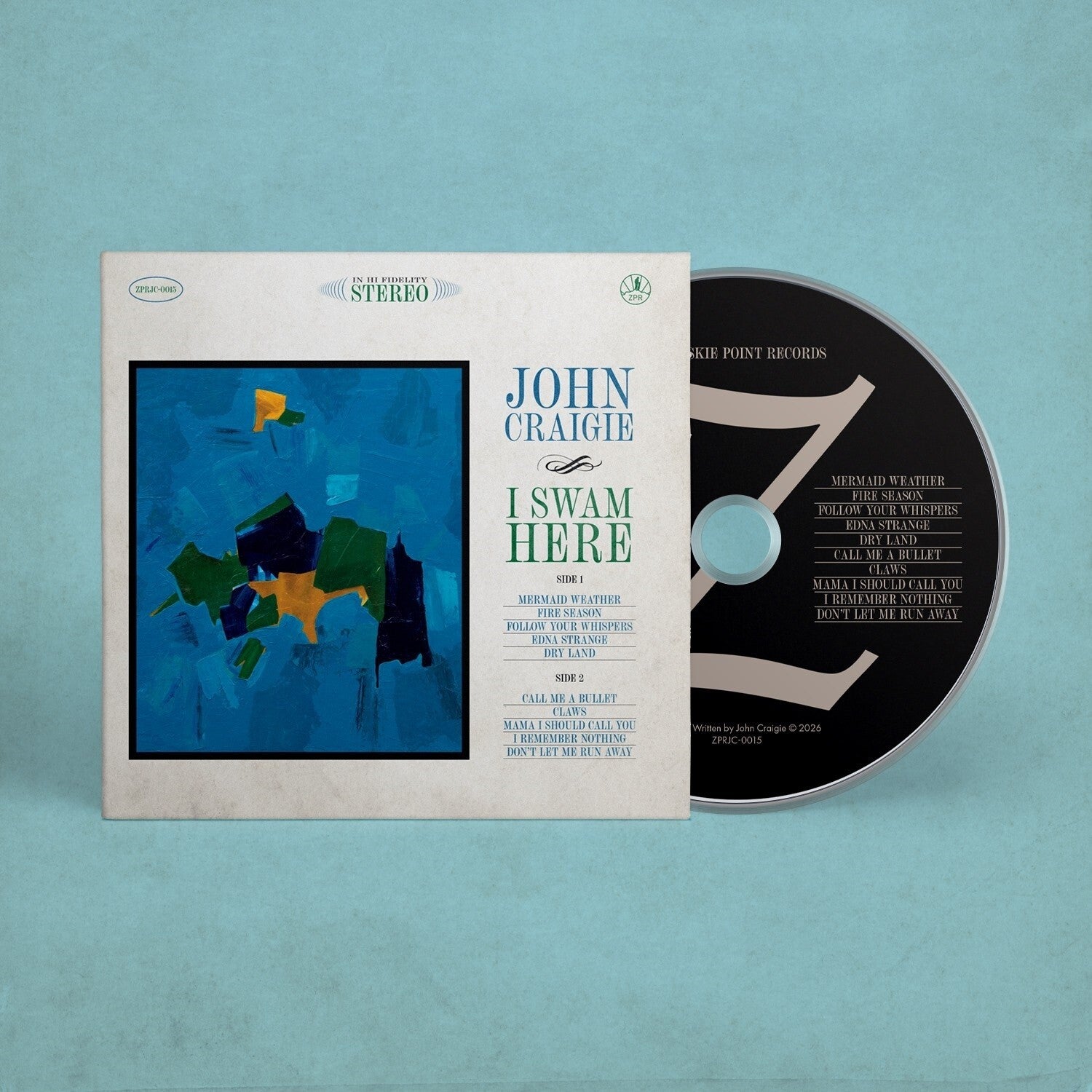 John Craigie - I Swam Here (CD)