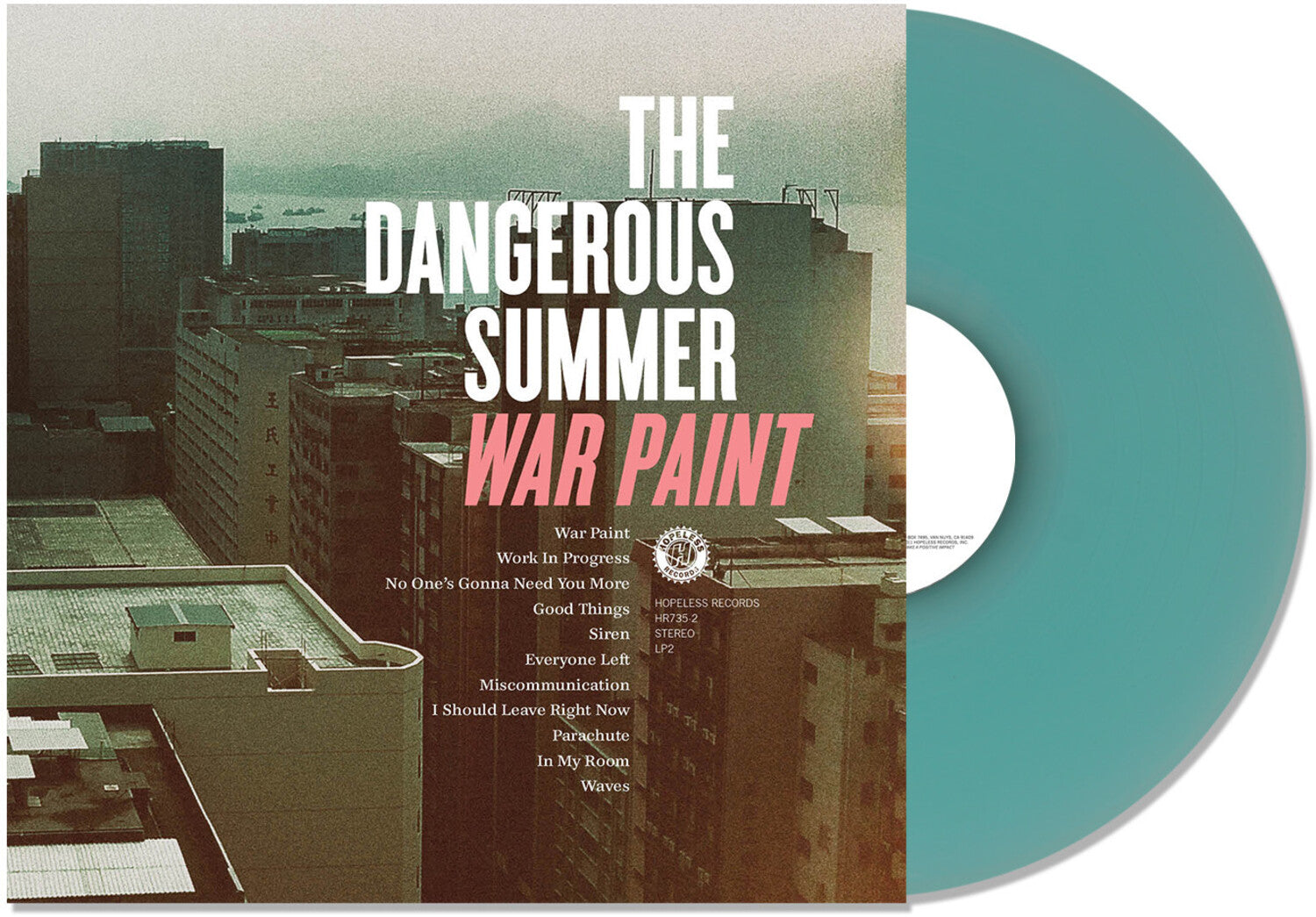 Dangerous Summer - War Paint (Blue Vinyl)