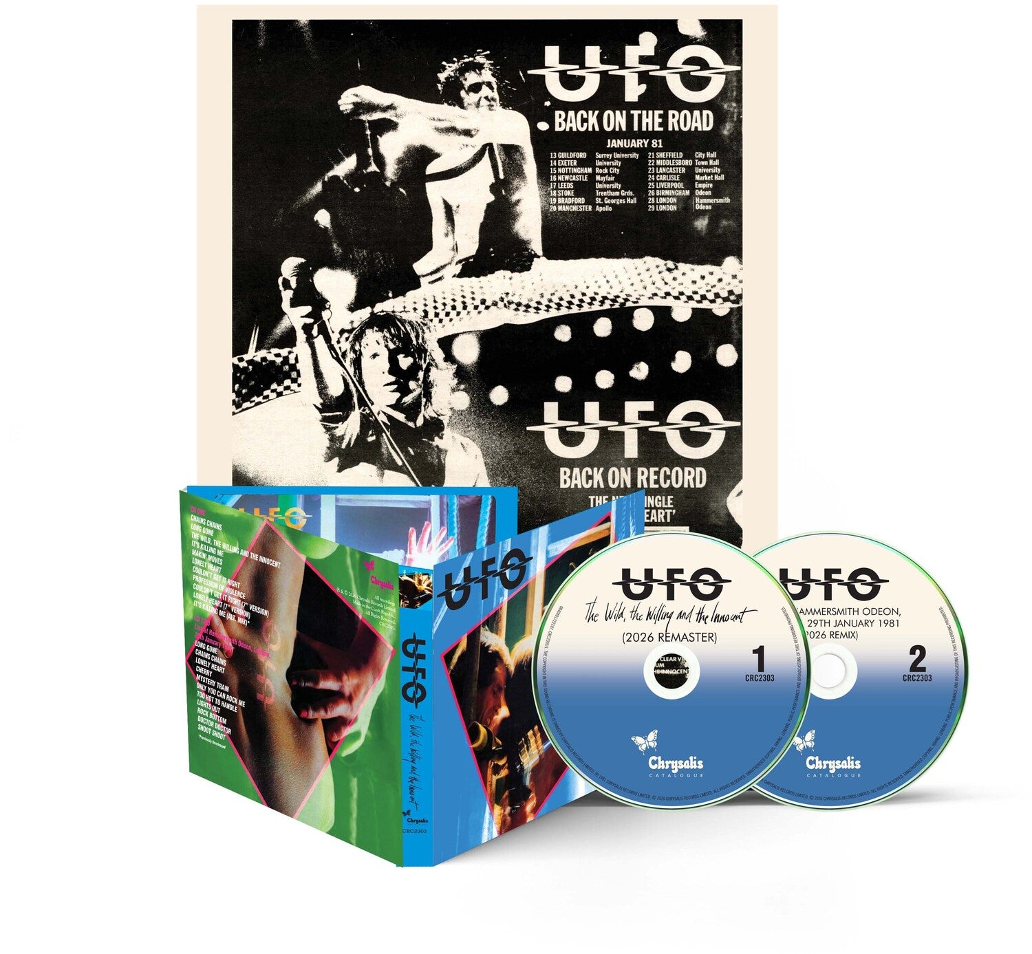 UFO - The Wild, the Willing & the Innocent (Remastered) (CD)