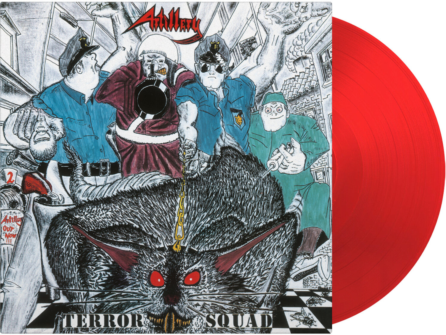 Artillery - Terror Squad - Limited 180-Gram Translucent Red Colored Vinyl (Red Vinyl)