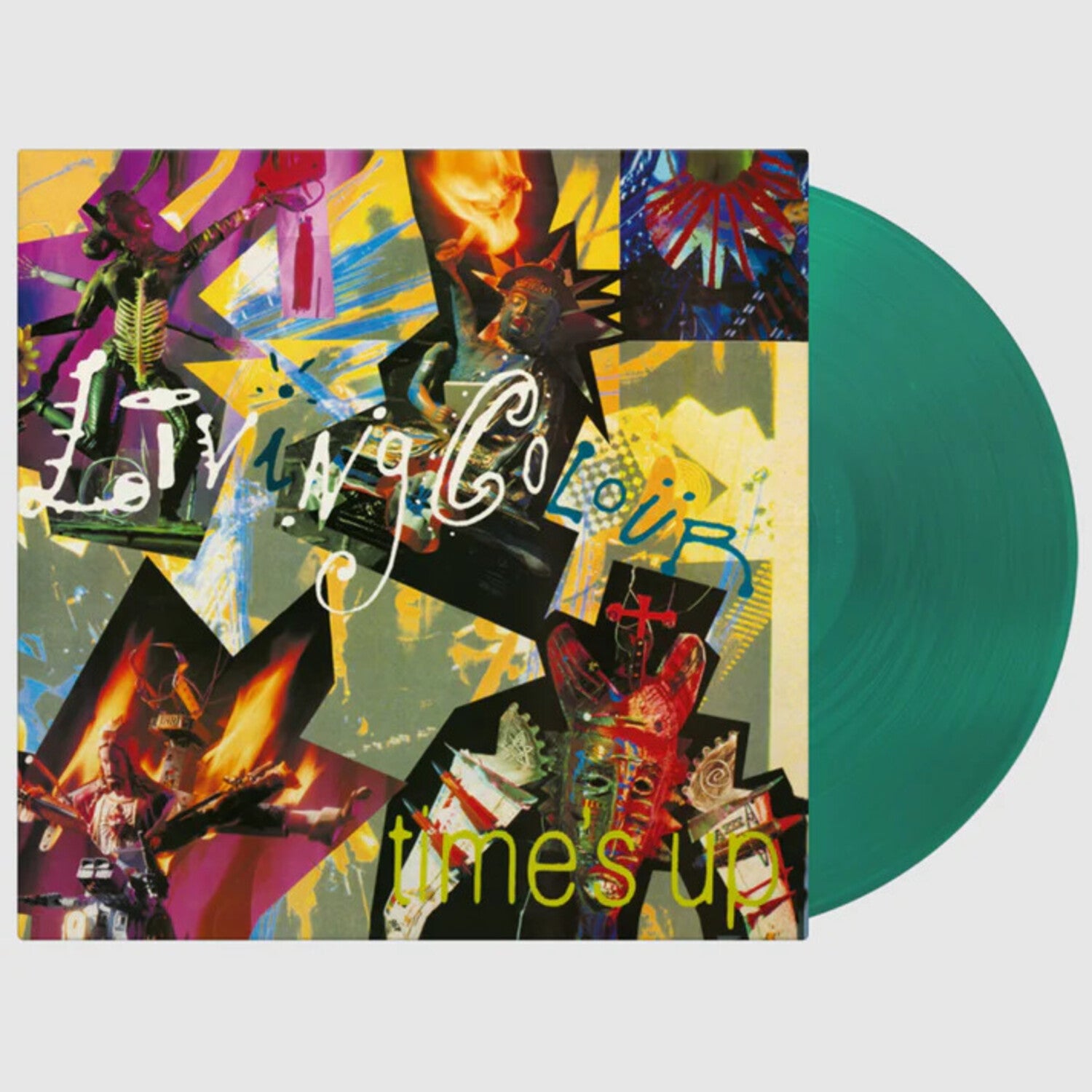 Living Colour - Time's Up - Limited 180-Gram Translucent Green Colored Vinyl (Green Vinyl)