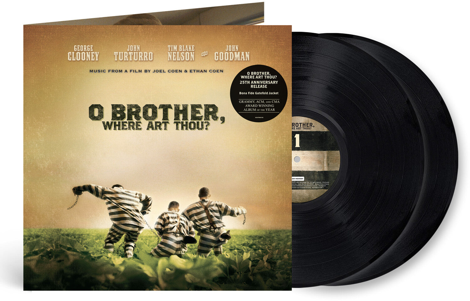 O Brother Where Art Thou - O Brother, Where Art Thou? (Original Motion Picture Soundtrack) 2xLP (Anniversary Edition)