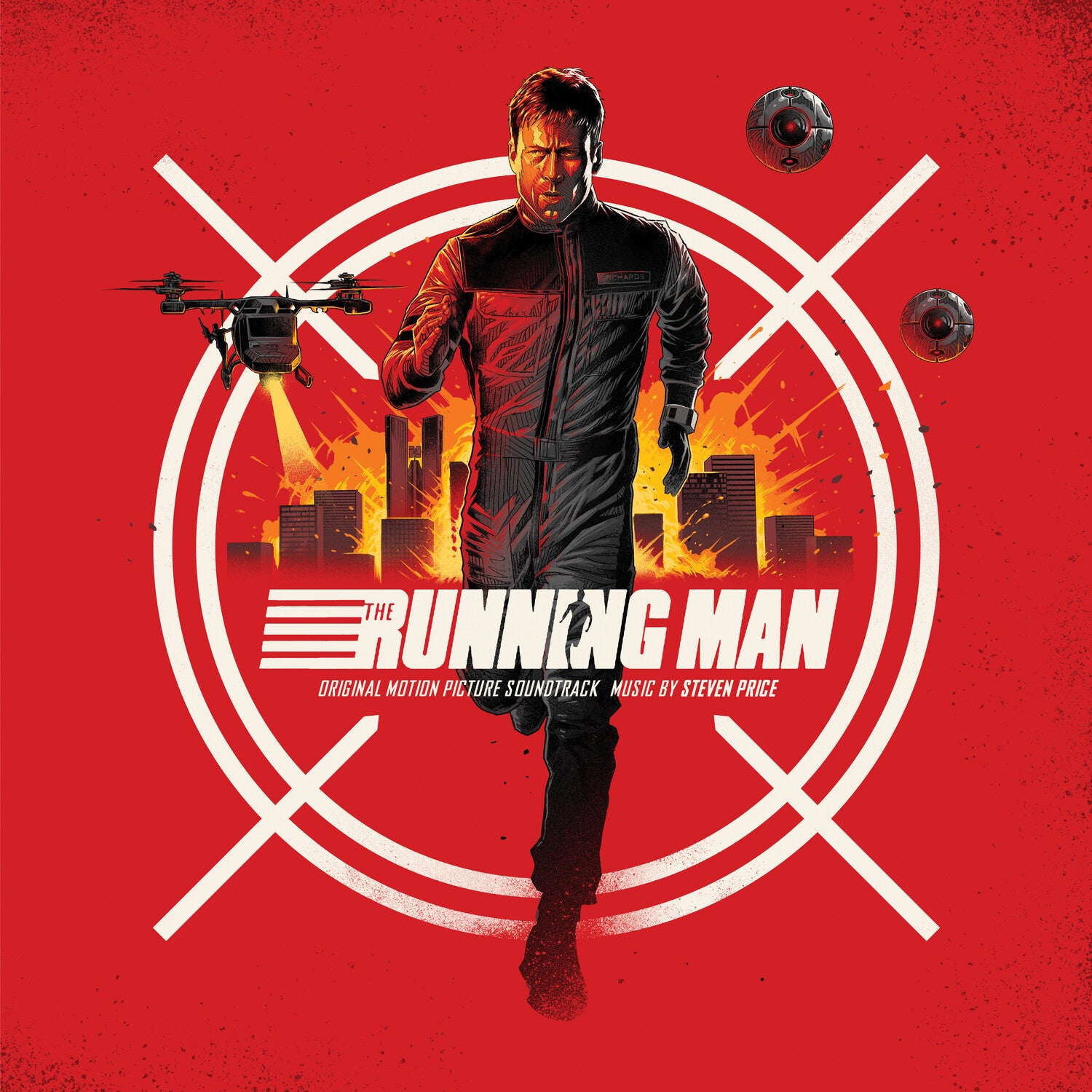 Steven Price / Running Man - The Running Man (Original Soundtrack) 2xLP (Gray Vinyl)