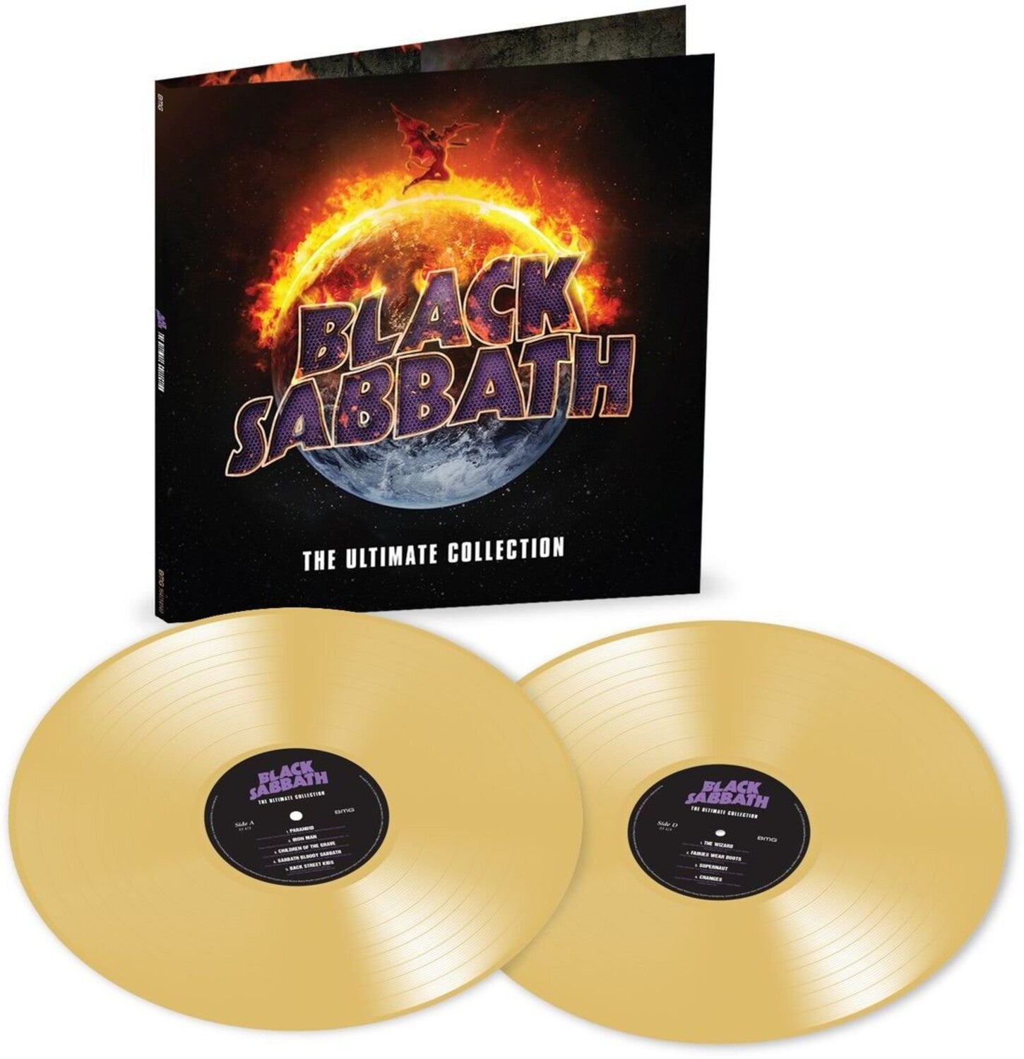 Black Sabbath - Ultimate Collection 2xLP (Gold Vinyl)