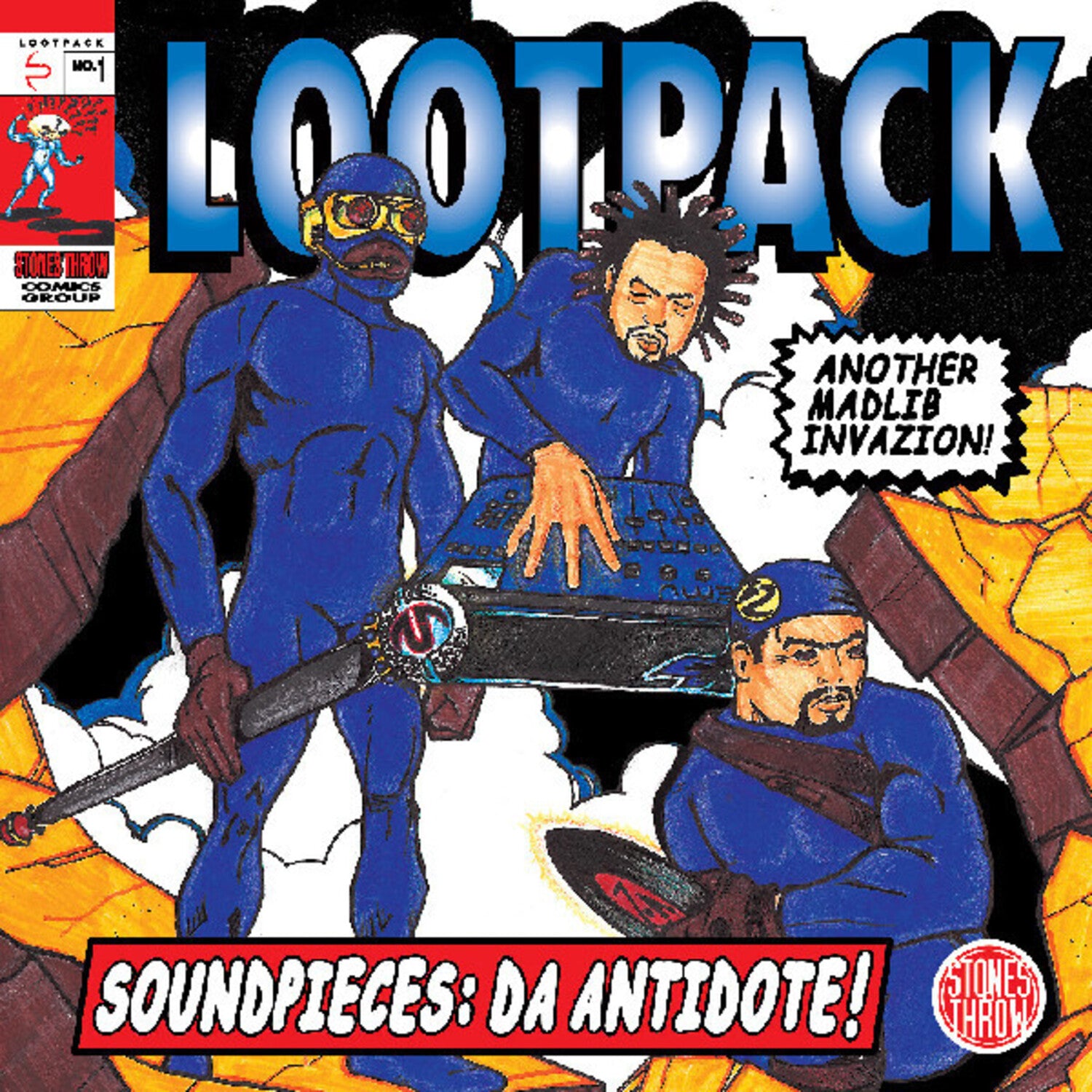 Lootpack - Soundpieces: Da Antidote! 3xLP (Red Vinyl)
