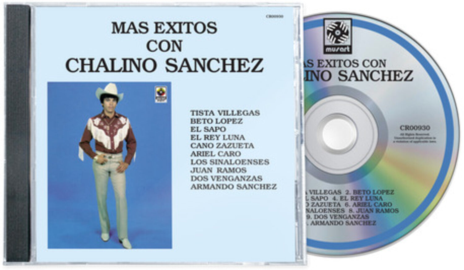 Chalino Sanchez - Mas Exitos Con Chalino Sanchez (CD)