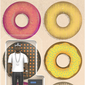 J Dilla Reaction Figures Wave 02 - J Dilla (donuts - J Dilla Reaction Figures Wave 02 - J Dilla (Donuts