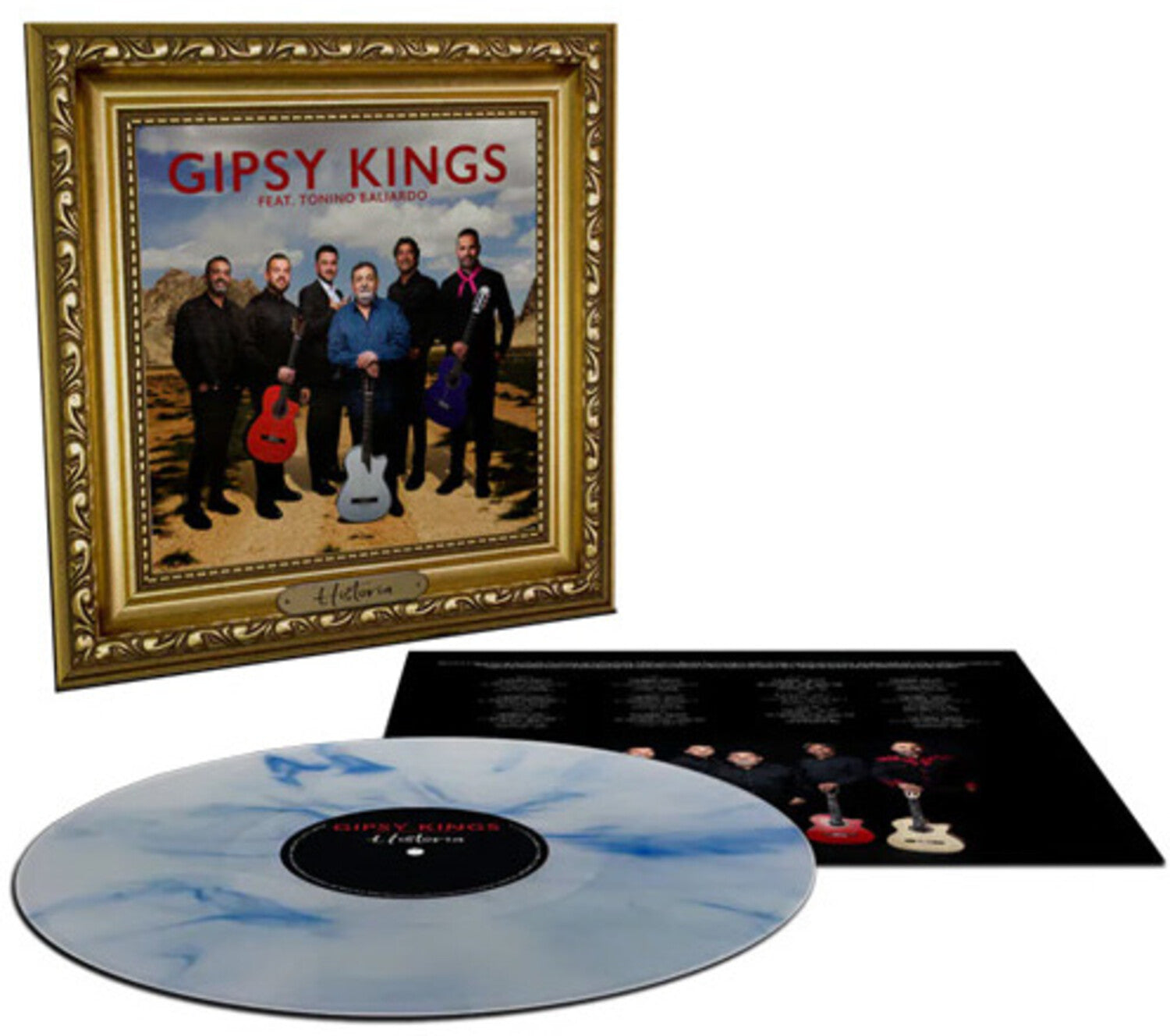 Gipsy Kings / Tonino Baliardo - Historia - White And Blue Marble (White Vinyl)