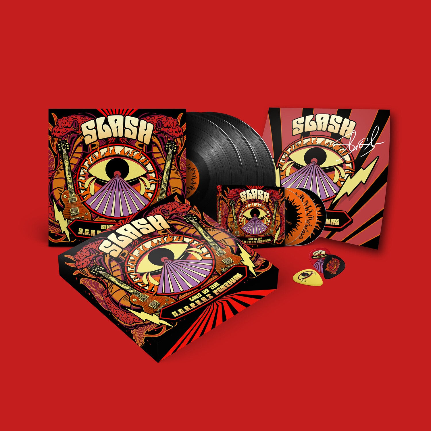 Slash - Live At The S.E.R.P.E.N.T. Festival 3xLP