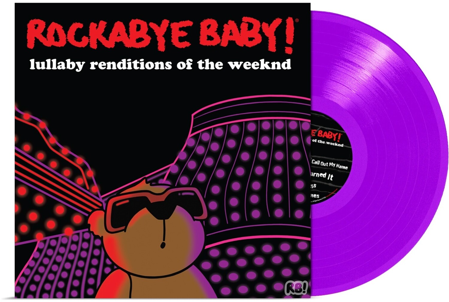 Rockabye Baby! - Lullaby Renditions Of The Weeknd - Violet (Violet Vinyl)