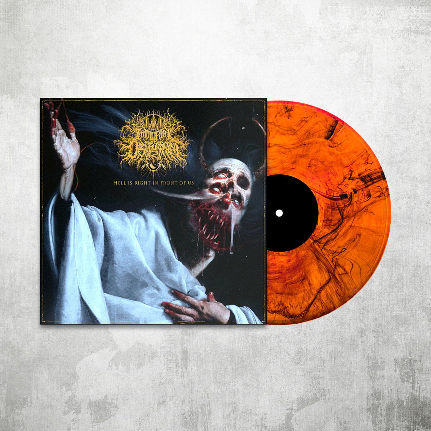 Immortal Disfigurement - Hell Is Right In Front Of Us (Clear Vinyl)