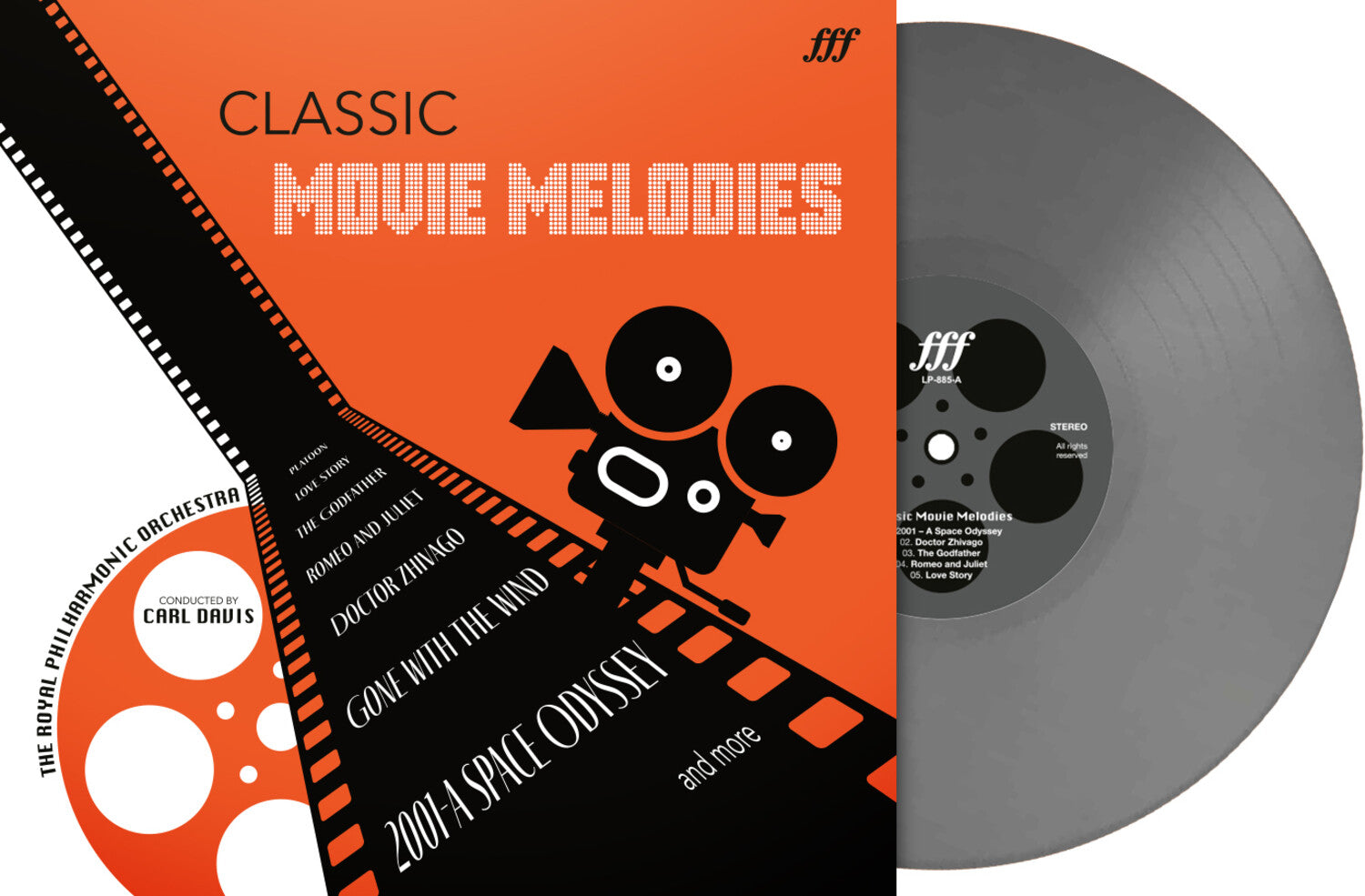 Royal Philharmonic Orchestra - Classic Movie Melodies (The Godfather, Gone With The Wind, Dr. Zhivago Etc.) (Gray Vinyl)
