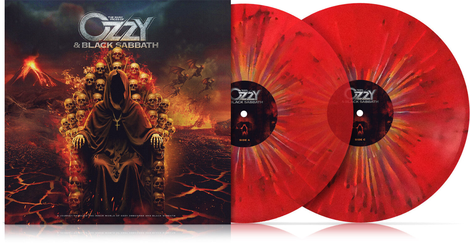 Many Faces of Ozzy & Black Sabbath - The Many Faces Of Ozzy & Black Sabbath / Various 2xLP (Red Vinyl)