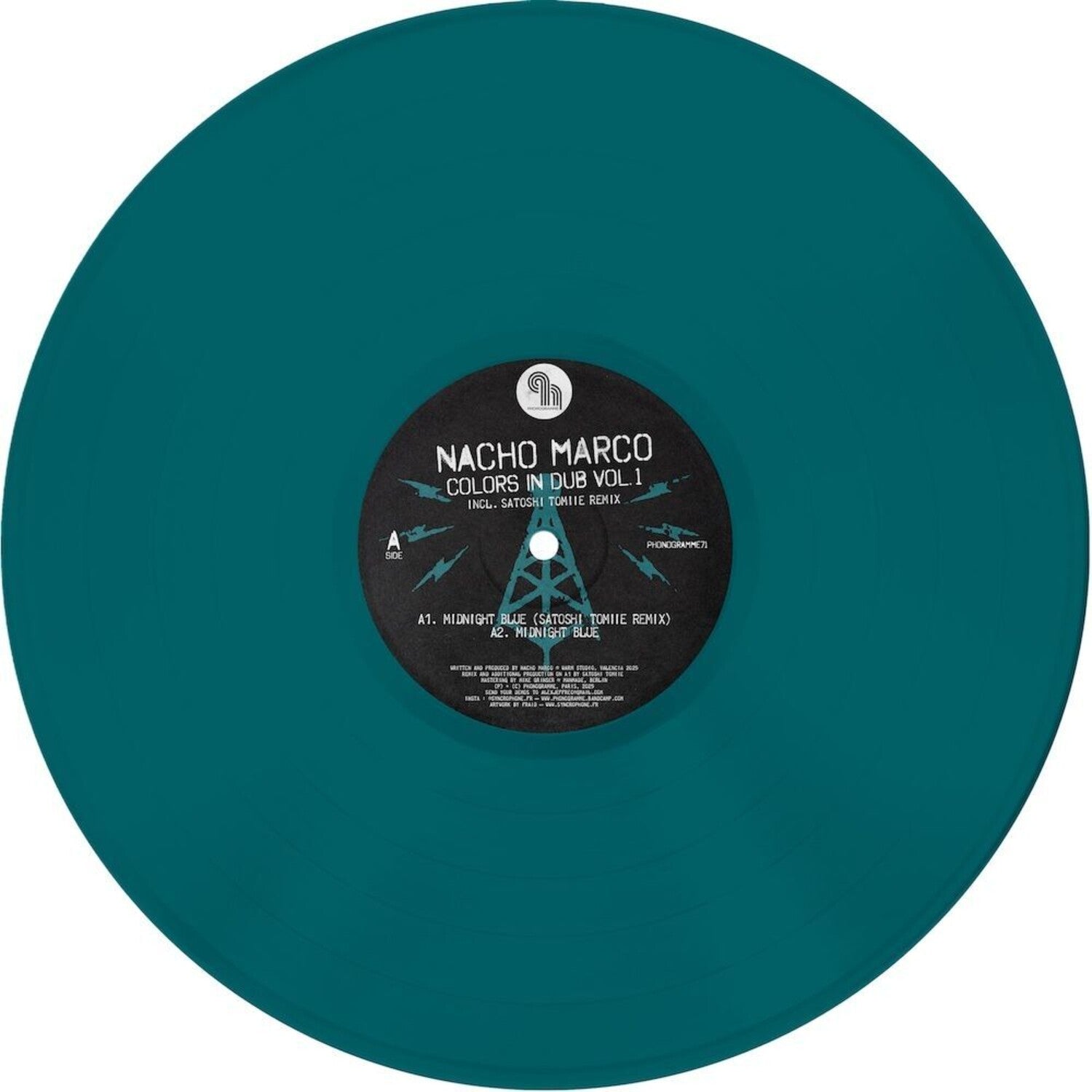 Nacho Marco - Colors In Dub Vol. 1 (Teal Vinyl)