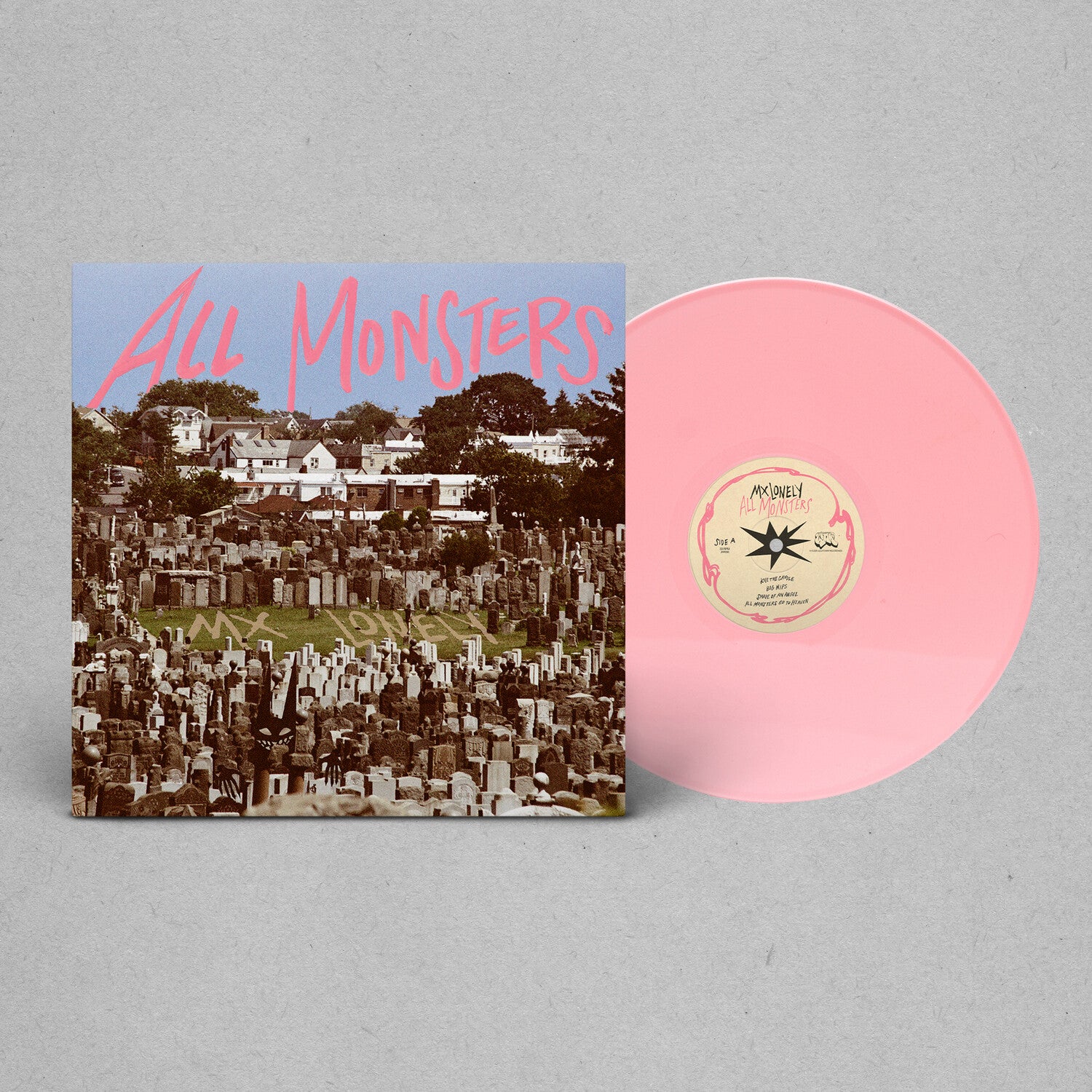 MX Lonely - All Monsters (Pink Vinyl)