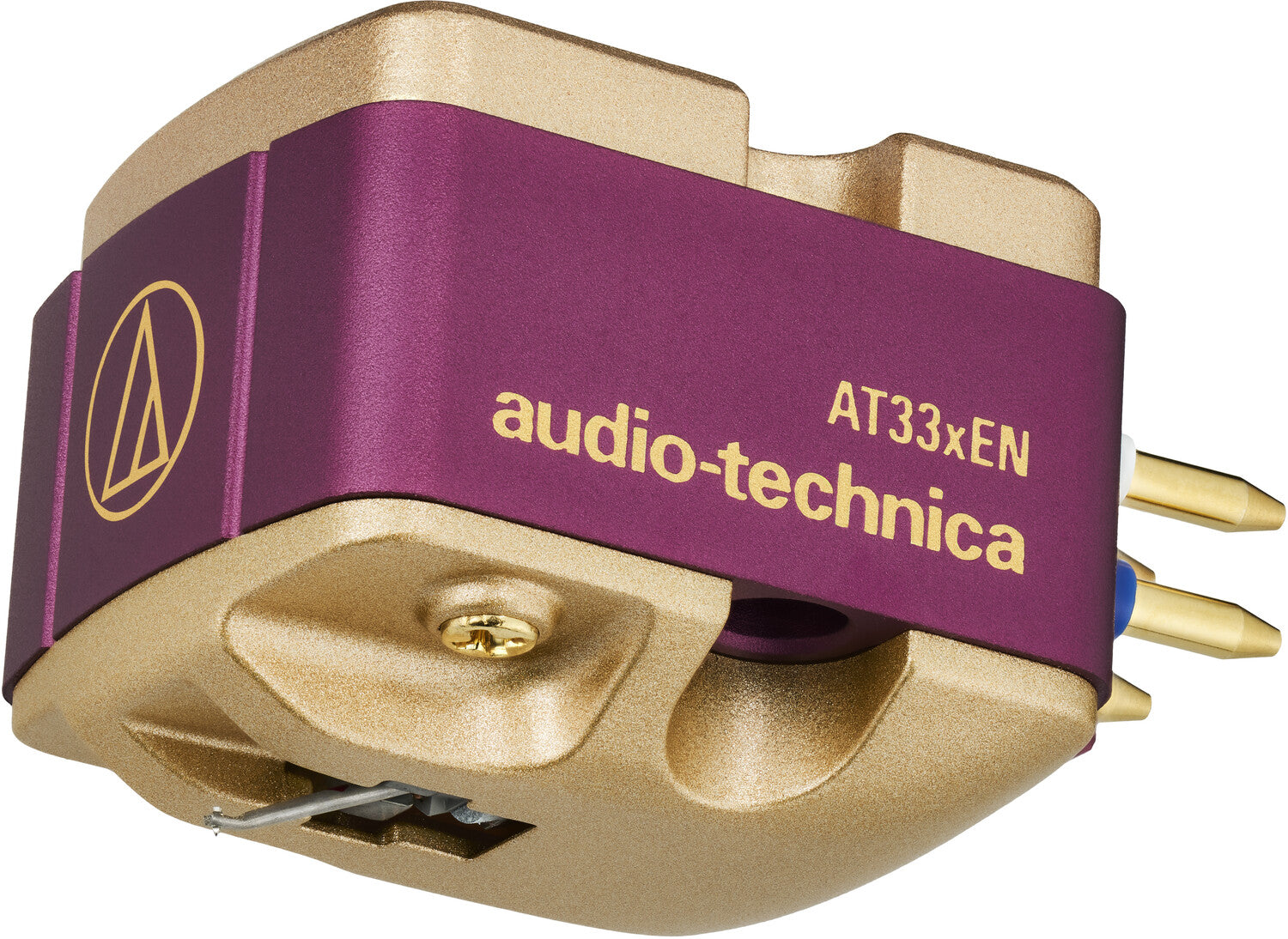 Audio Technica AT33XEN Dual Moving Coil Stereo Cartridge, Elliptical Nude Duralumin Cantilever