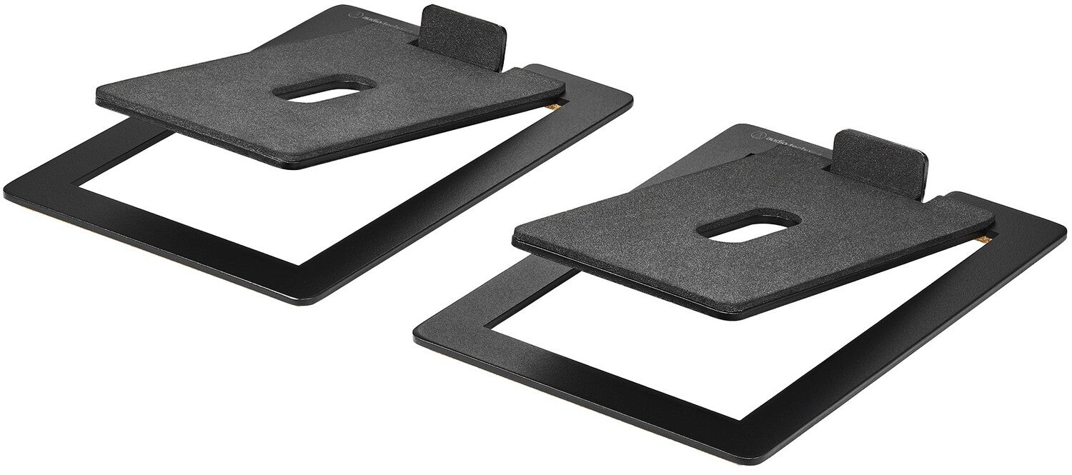 Audio Technica AT-ST3 Bookshelf Speaker Stands 2Pack - For