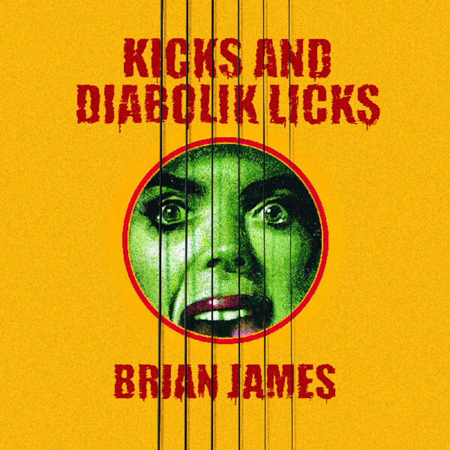 Brian James - Kicks¦and Diabolik Licks (Yellow Vinyl)