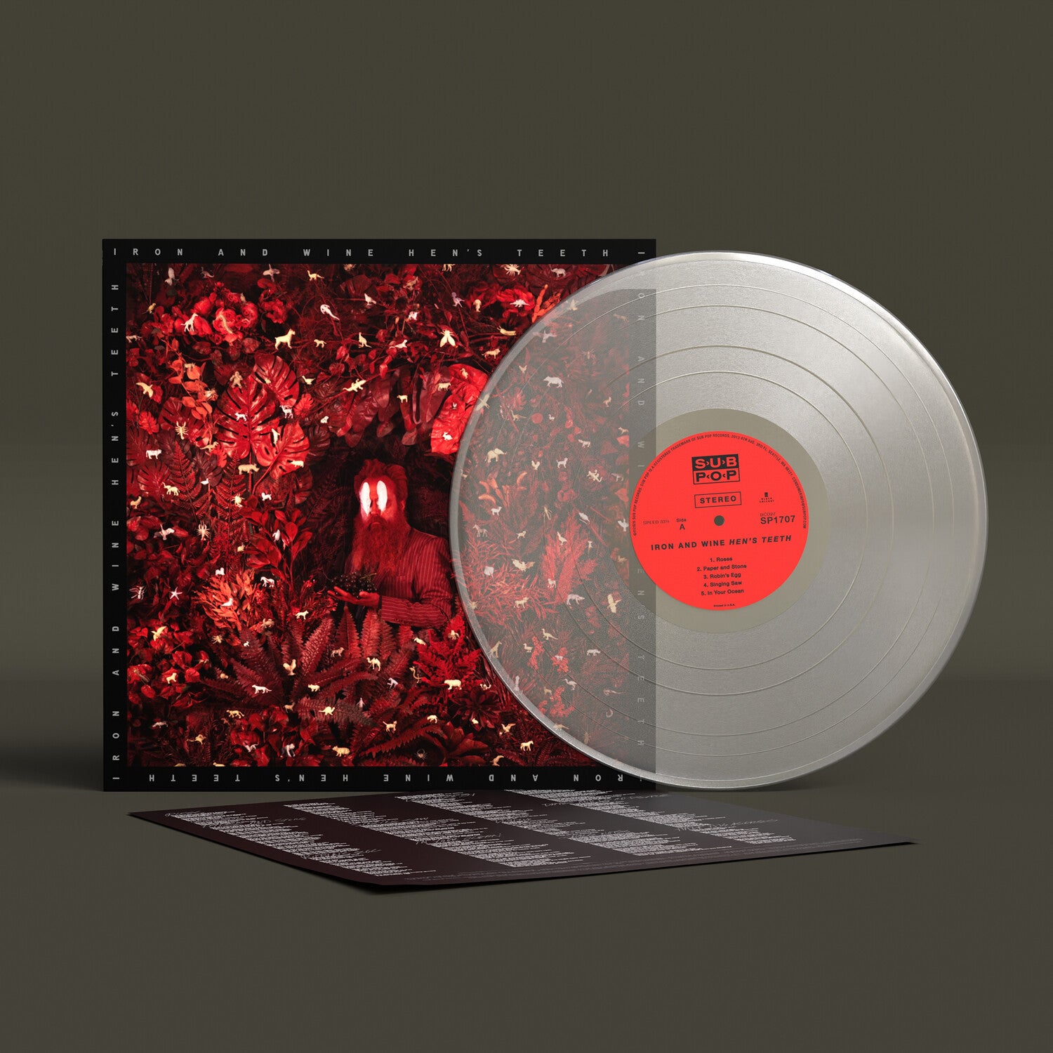 Iron & Wine - Hen's Teeth (White Vinyl)