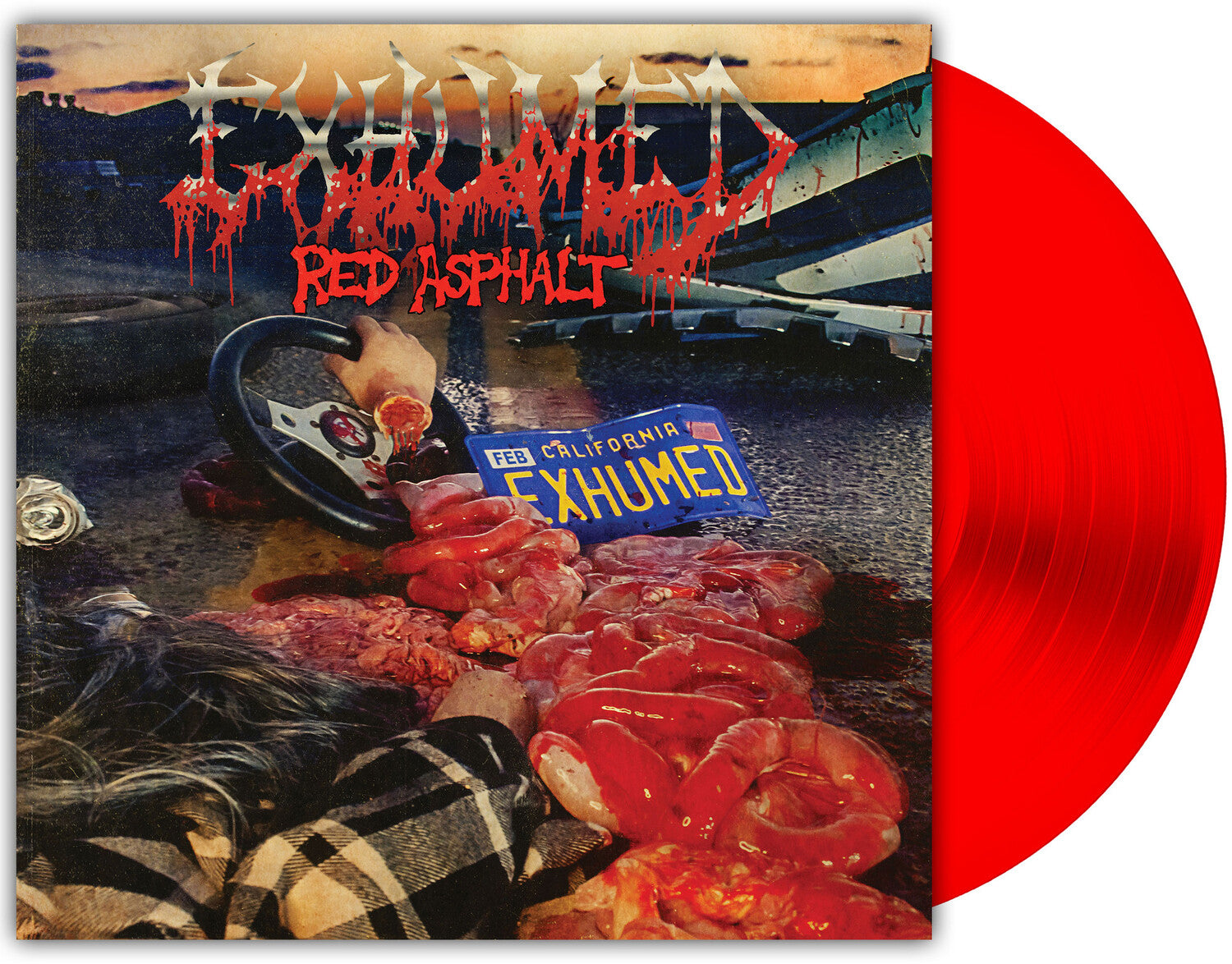 Exhumed - Red Asphalt (Red Vinyl)