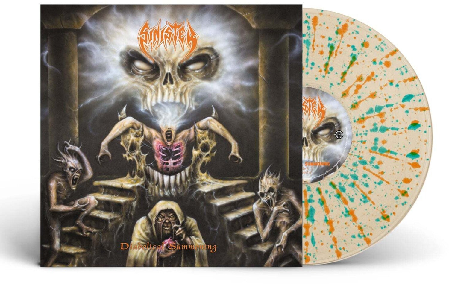 Sinister - Diabolical Summoning - Natural Turquoise (Green Vinyl)