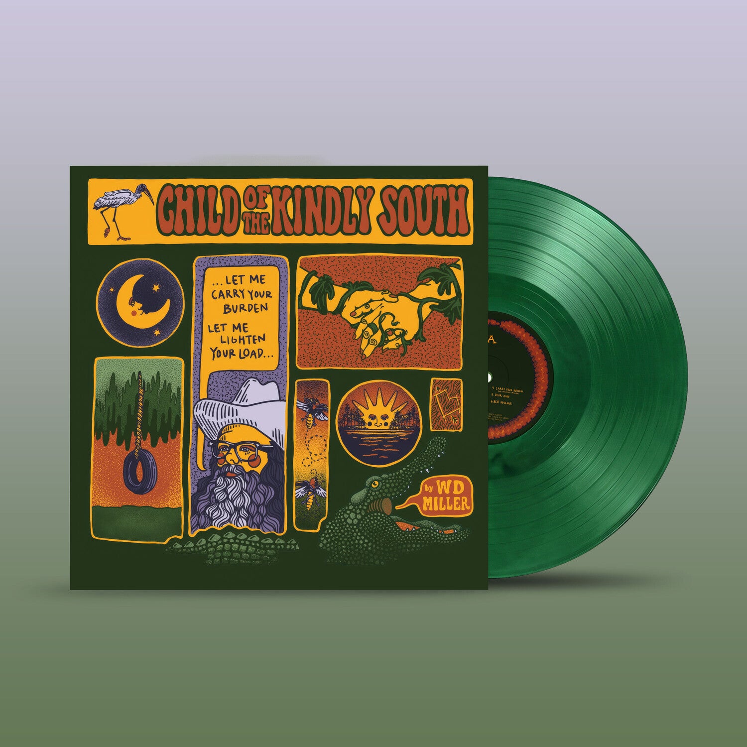 W.D. Miller - Child of the Kindly South (Green Vinyl)