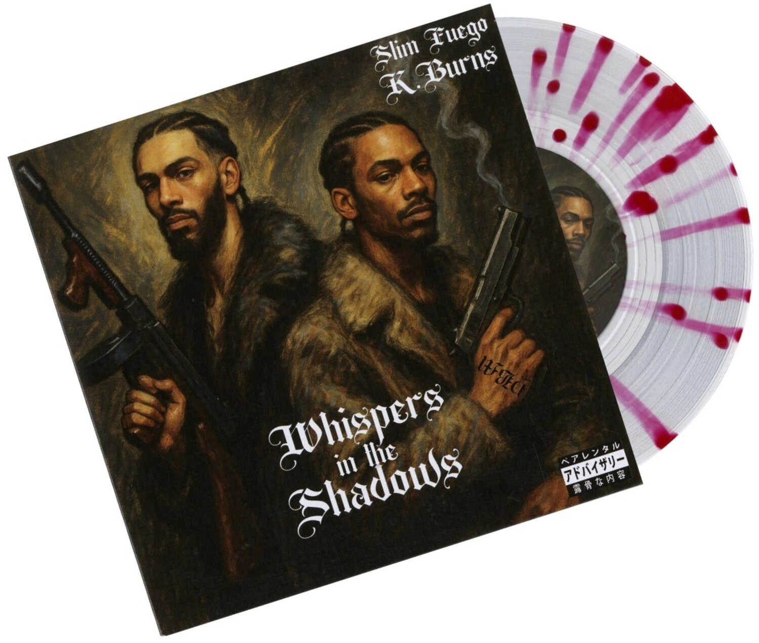 Slim Fuego / K Burns - Whispers In The Shadows (Clear Vinyl)