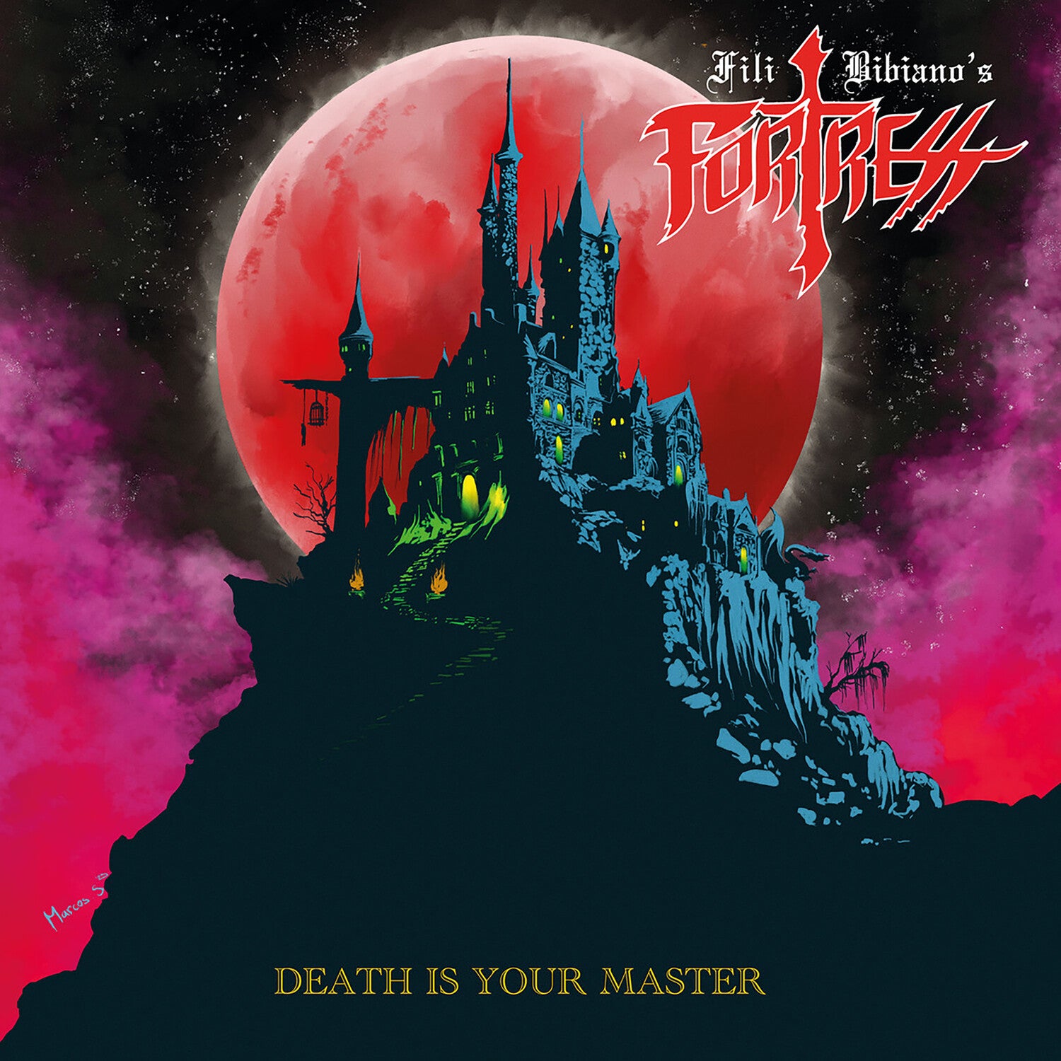Fili Bibiano's Fortress - Death Is Your Master (Purple Vinyl)