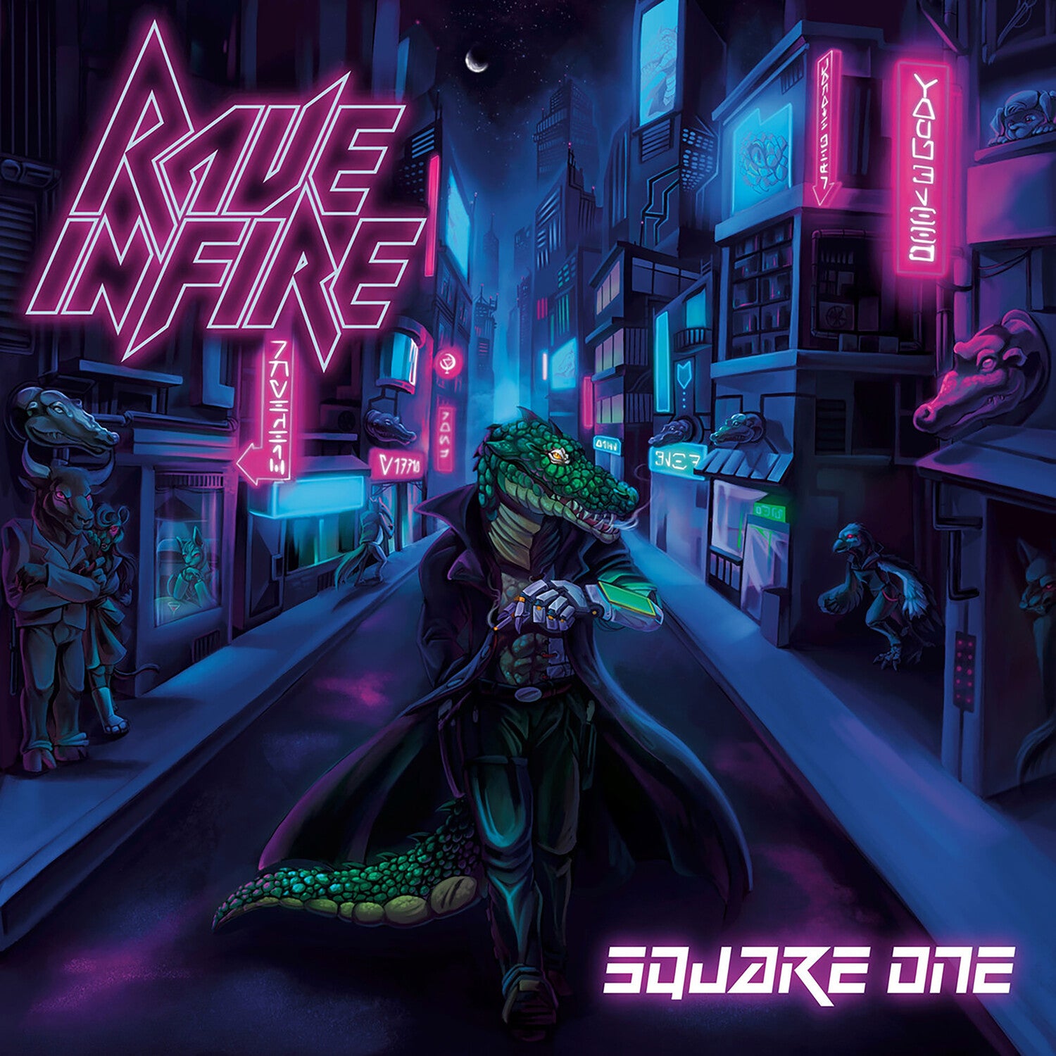 Rave in Fire - Square One (Pink Vinyl)