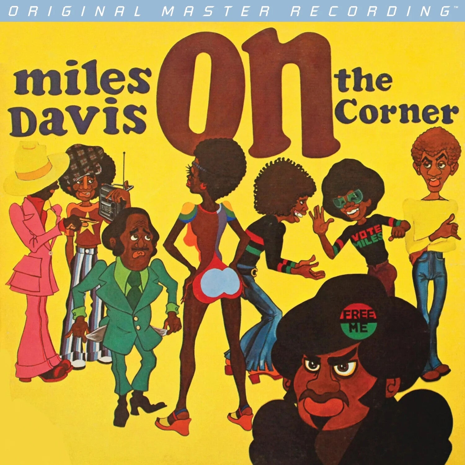 Miles Davis - On The Corner (Limited Edition) — vinyl LP album cover