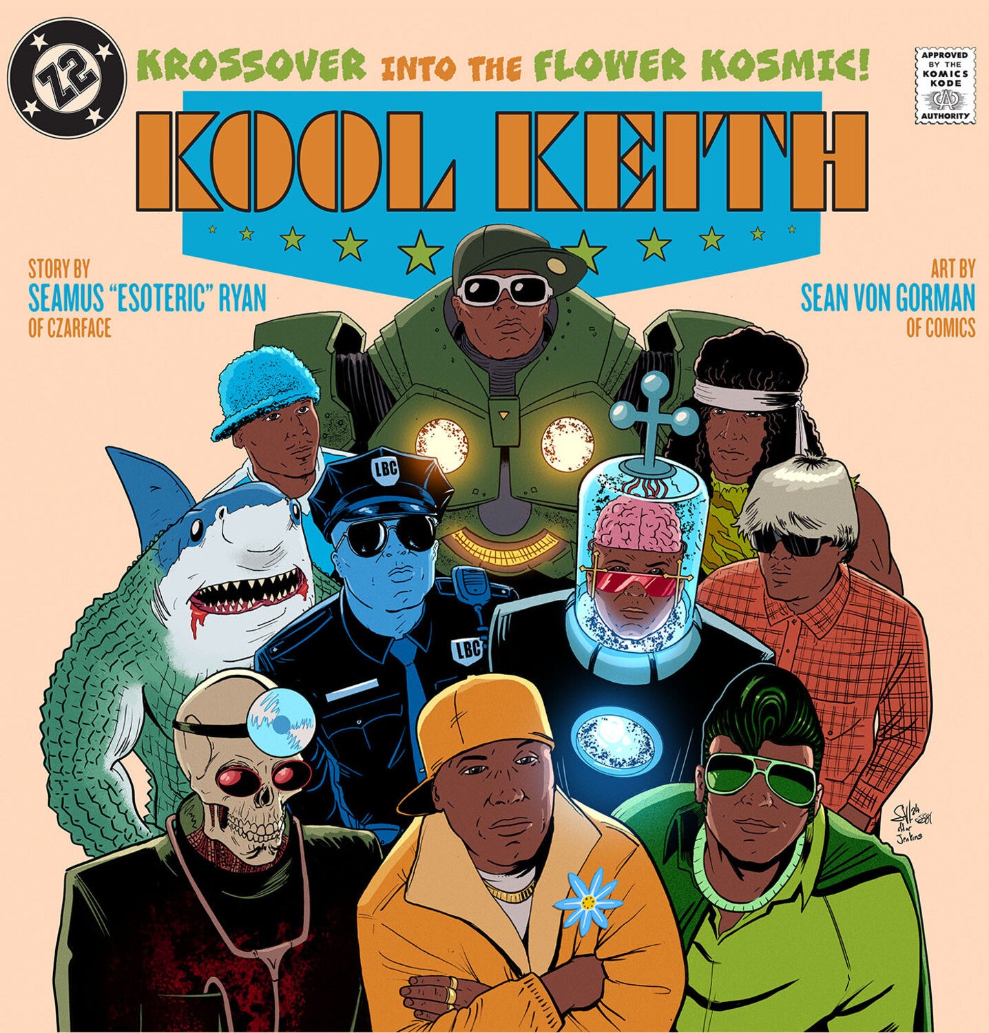 Kool Keith - Krossover into the Flower Kosmic Hardcover