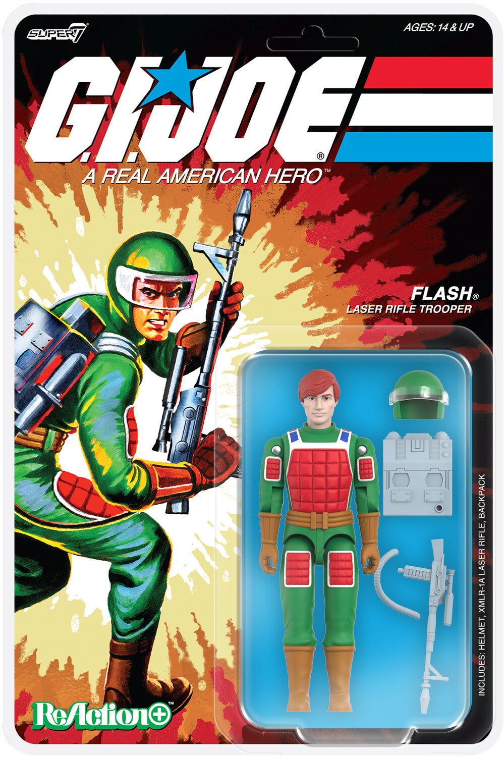Super7 - G.I. Joe - ReAction+ Wv7 - Flash (Comic)