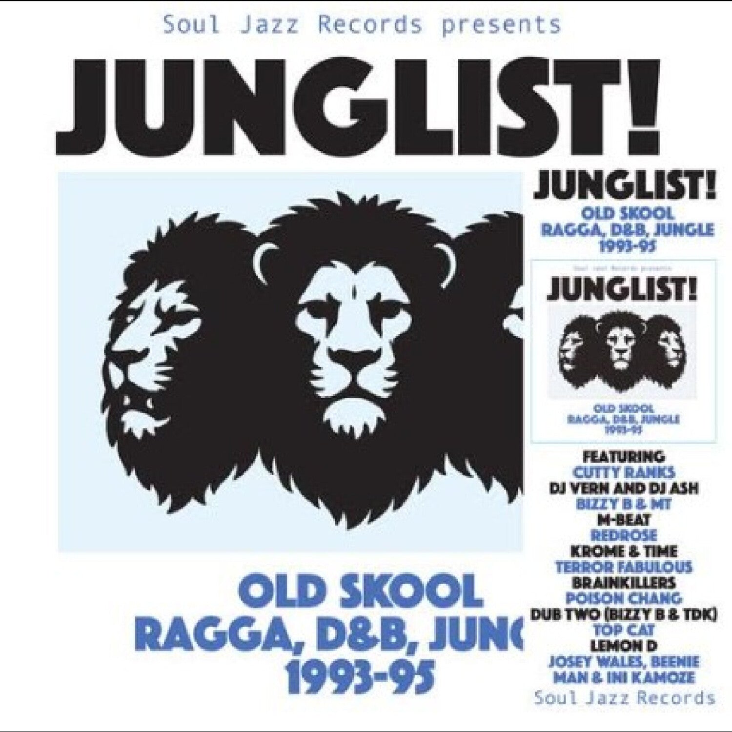 Various Artists - JUNGLIST! Old Skool Ragga, D&B, Jungle