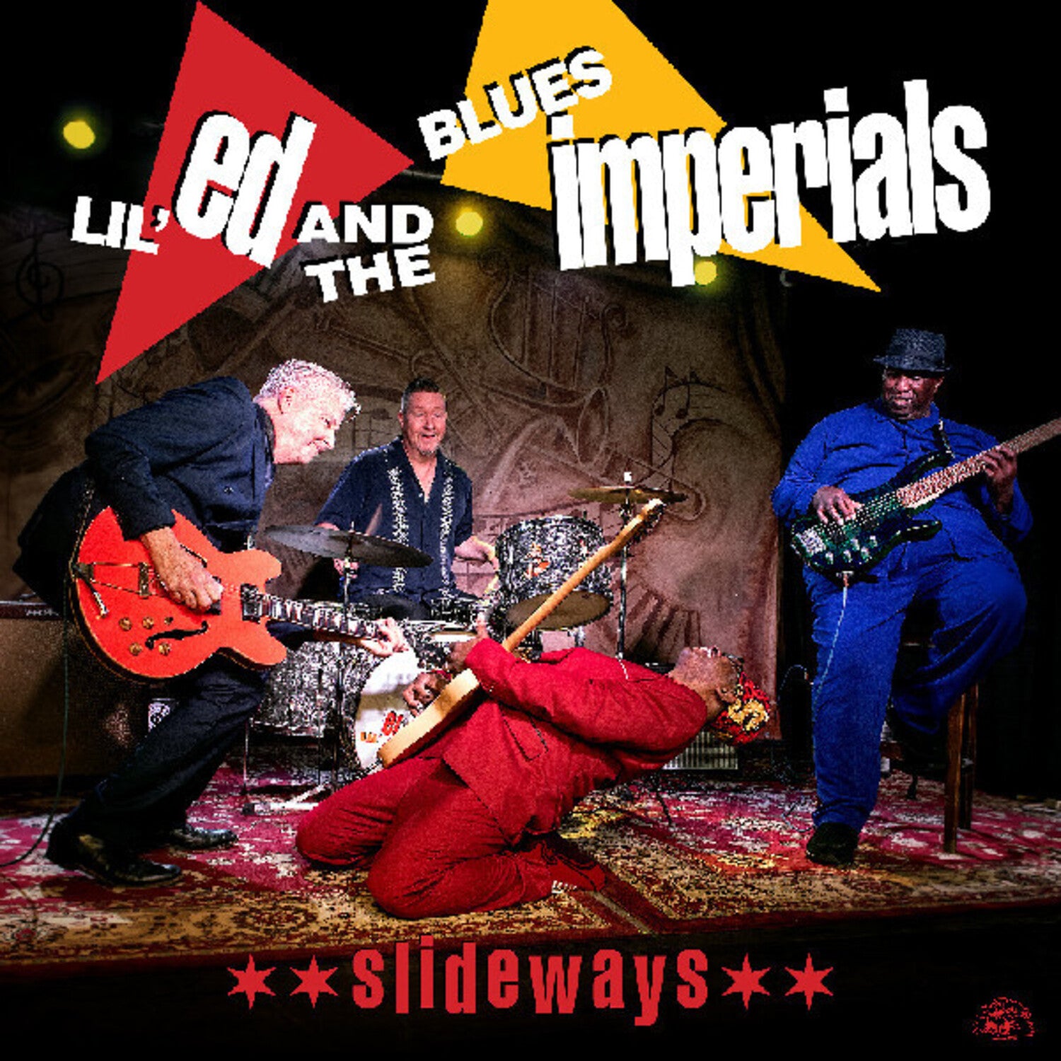 Lil Ed / Blues Imperials - Slideways - Clear Red (Clear Vinyl)