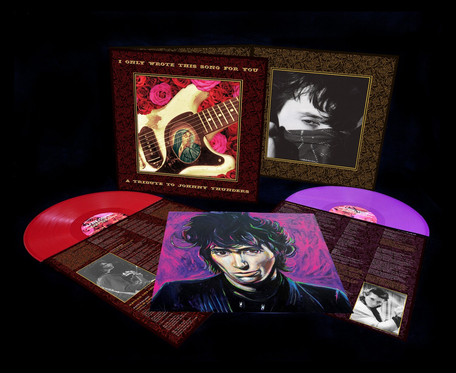 I Only Wrote This Song for You: Tribute to Johnny - I Only Wrote This Song For You: A Tribute To Johnny Thunders / Various - Ltd Red & Pink Vinyl 2xLP (Red Vinyl)