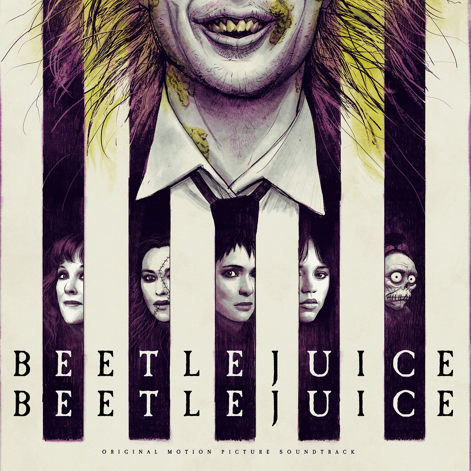 Beetlejuice Beetlejuice - O.S.T. - Beetlejuice Beetlejuice (Original Soundtrack) 2xLP (Purple Vinyl)