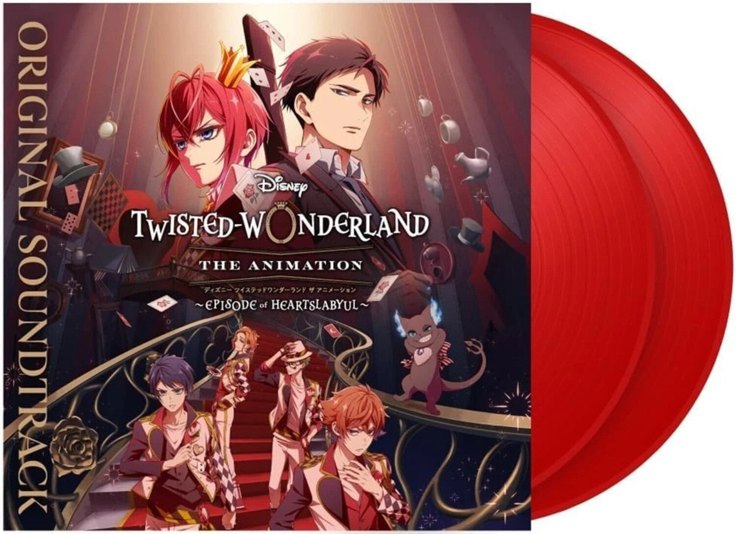 Takumi Ozawa - Disney Twisted - Wonderland: The Animation - Episode of Heartslabyul 2xLP (Red Vinyl)