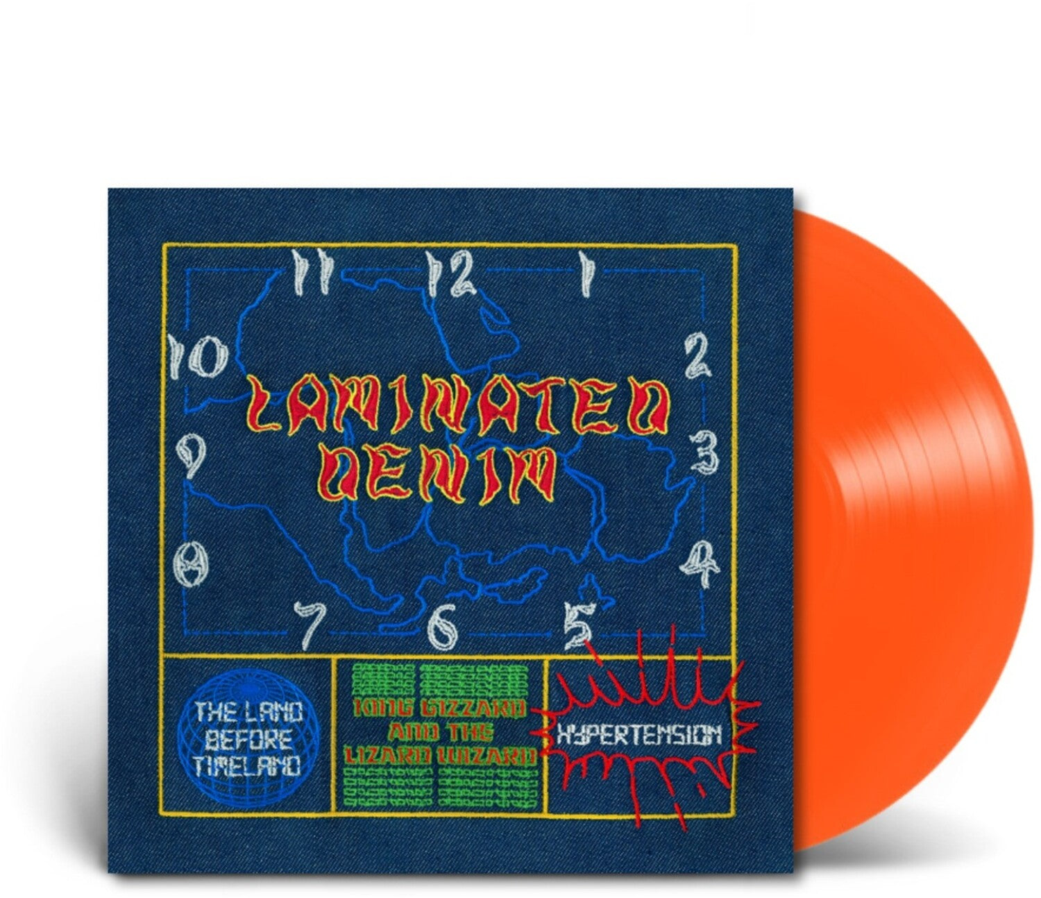King Gizzard & the Lizard Wizard - Laminated Denim (2026 Repress) (Orange Vinyl)