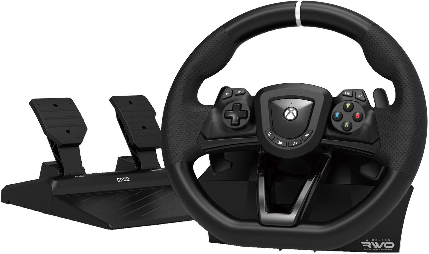 Xbox Accessory: Racing Wheel - HORI Overdrive Wirless-Compatible with Xbox series X S, Xbox One, and Windows