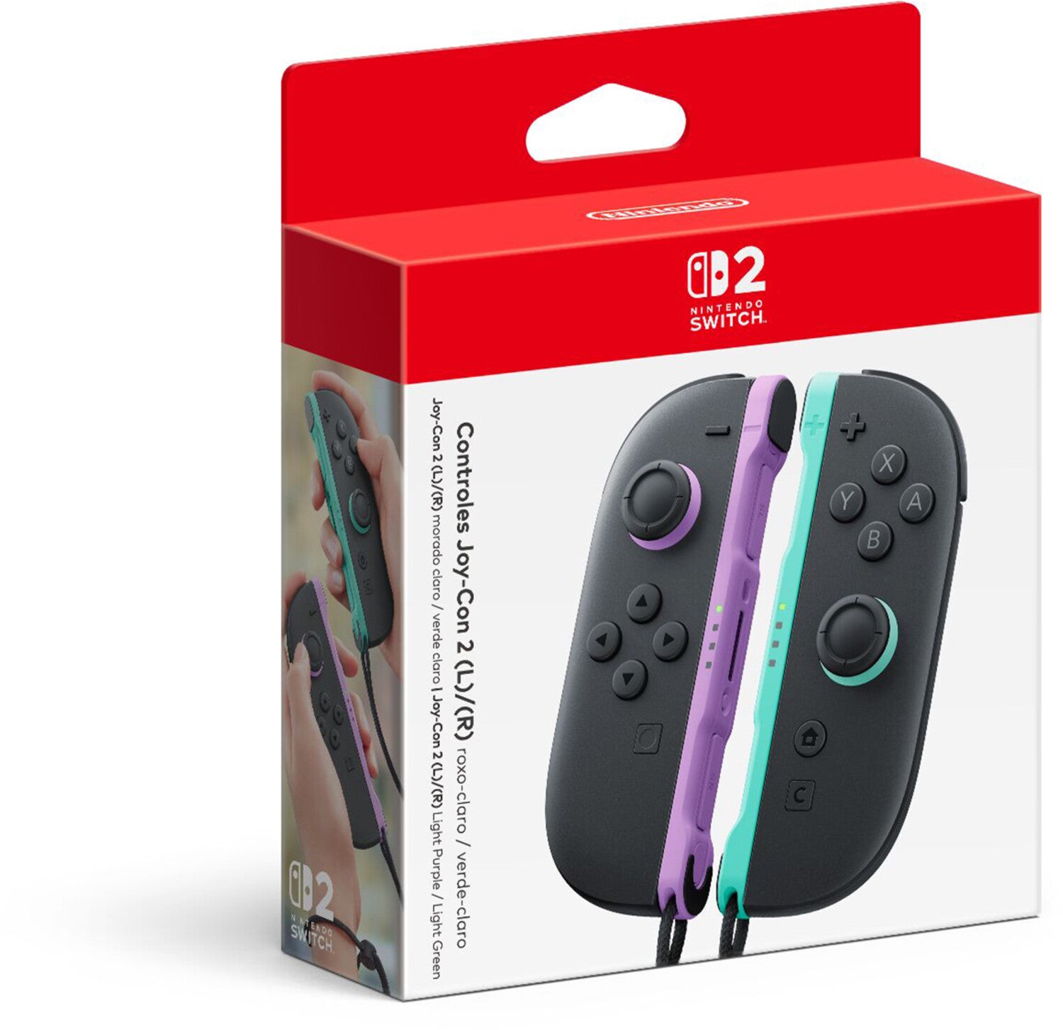 Switch 2 Accessory: Controller - Nintendo JOY - CON: (L)/(R) - Light /Light