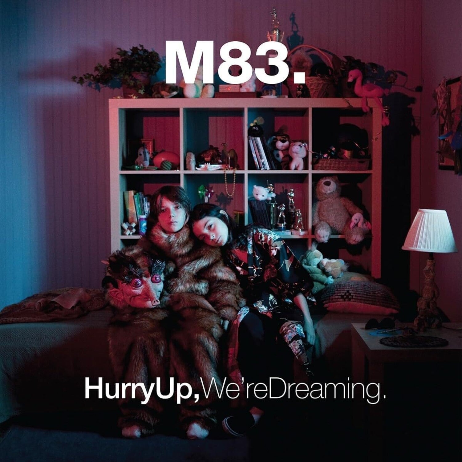 M83 - Hurry Up, We're Dreaming - Transparent Pink & Blue Vinyl 2xLP (Clear Vinyl)