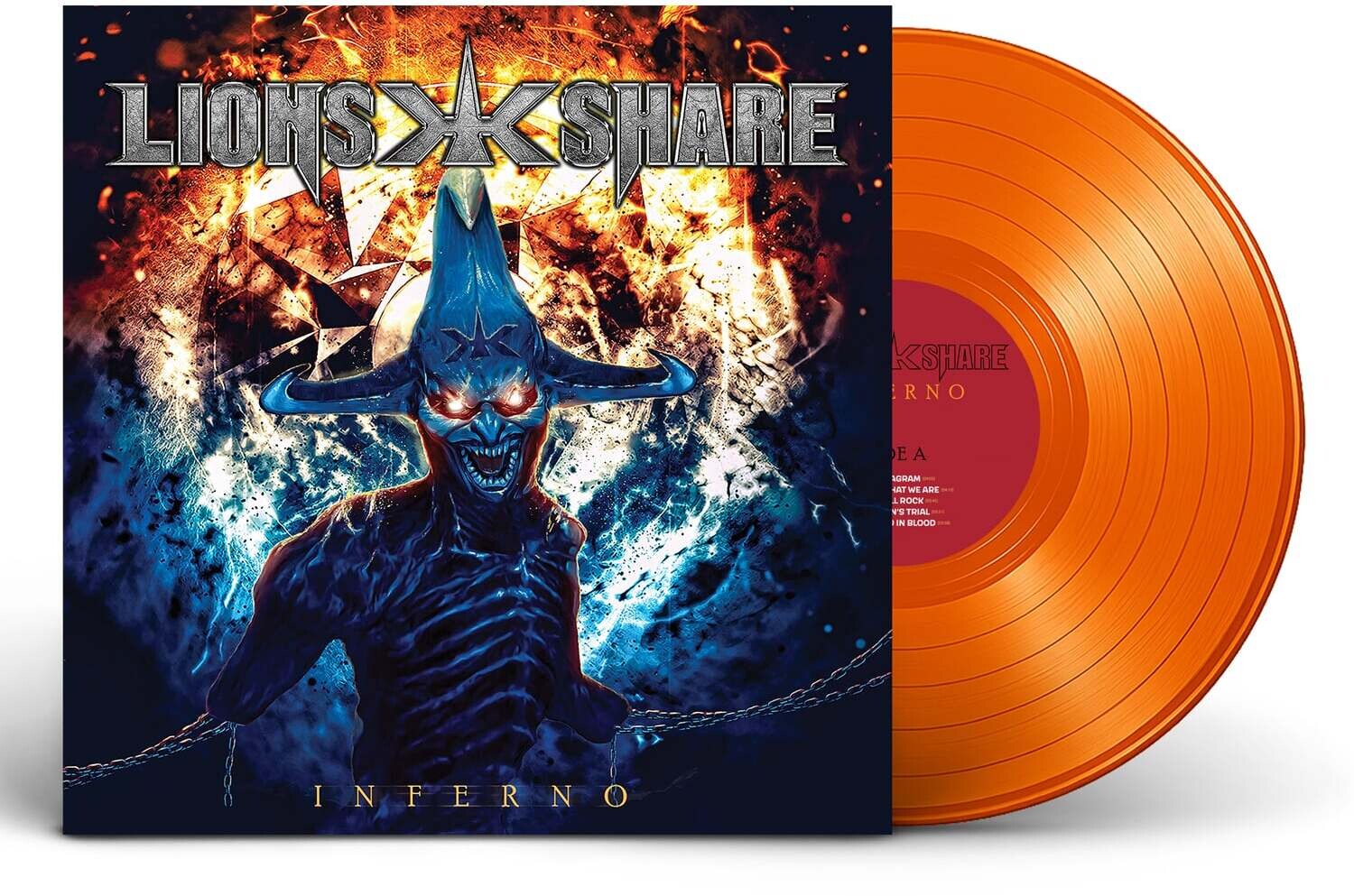 Lion's Share - Inferno (Orange Vinyl)