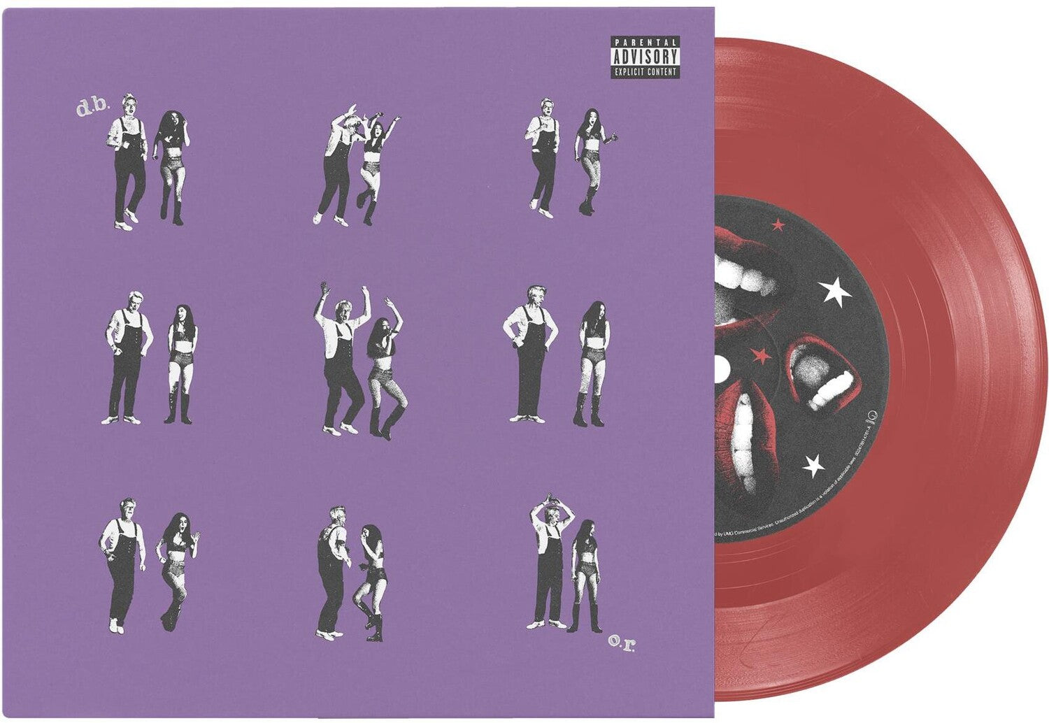 Olivia Rodrigo - drivers license / burning down the house (Red Vinyl)