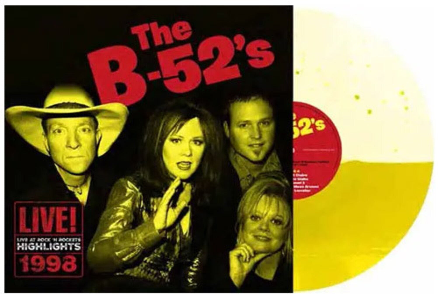 B-52's - Live at Rock 'N Rockets (Yellow Vinyl)