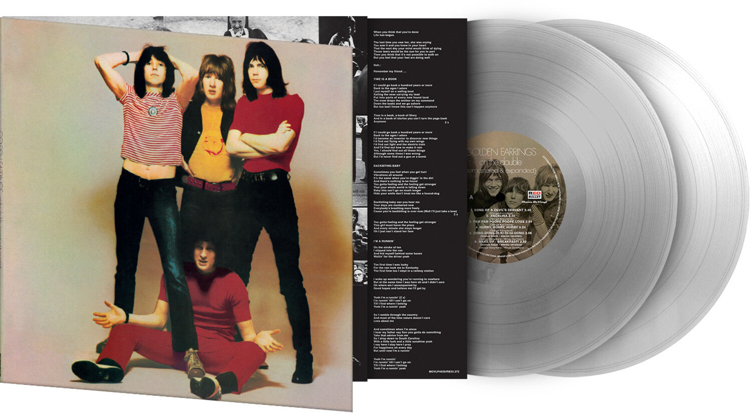 Golden Earring - On The Double - Limited 180 2xLP (Clear Vinyl)