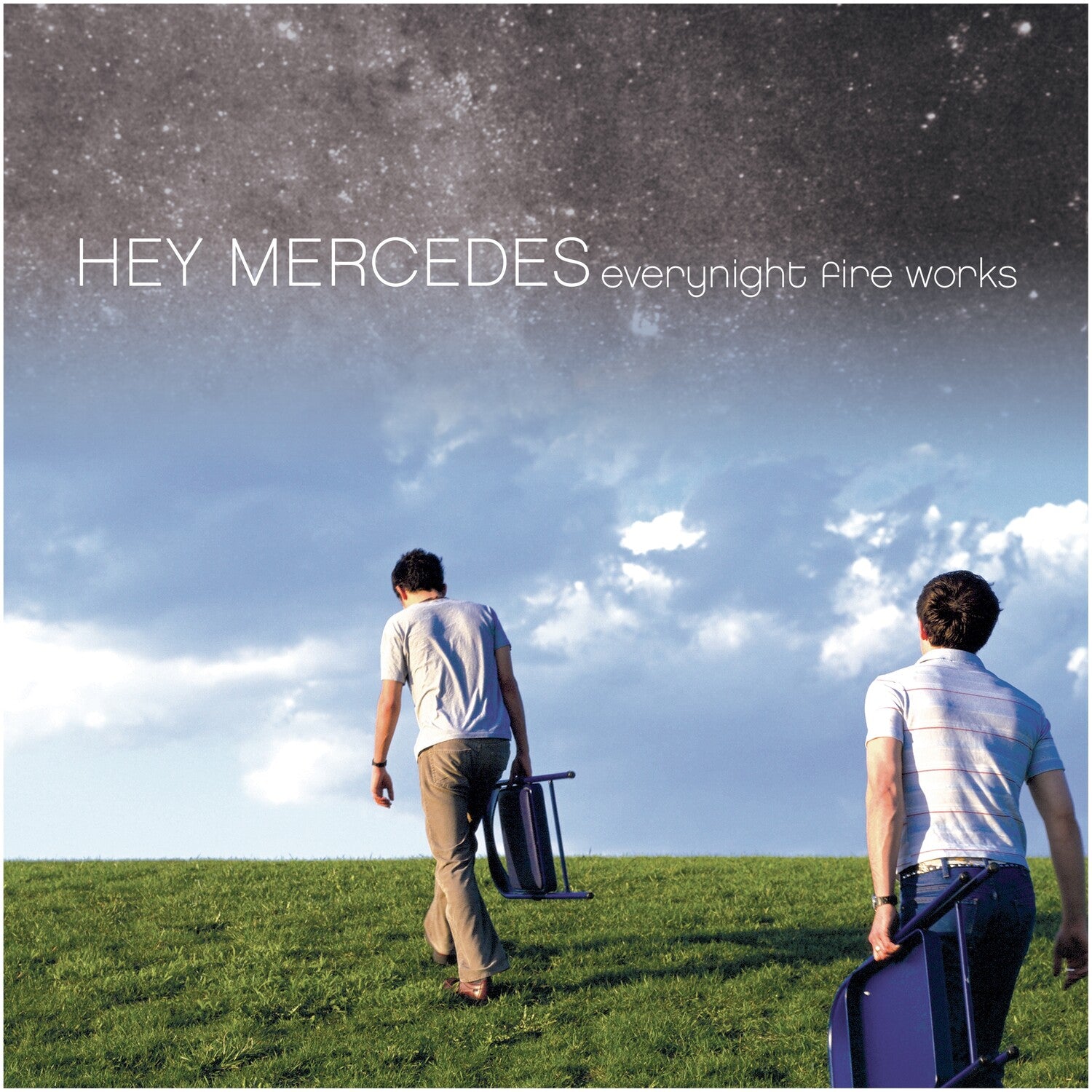 Hey Mercedes - Everynight Fire Works 2xLP (Blue Vinyl)